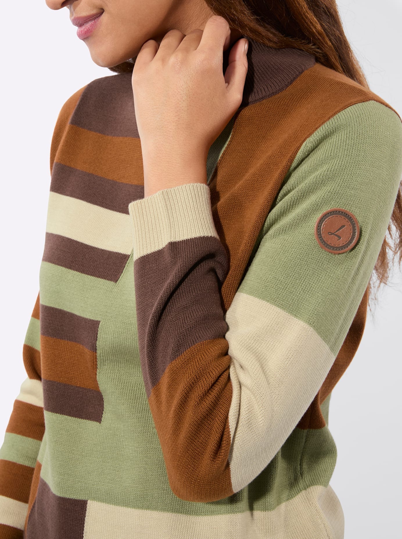 Casual Looks Jacquardpullover »Jacquard-Pullover«