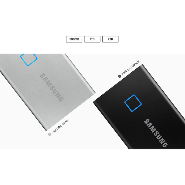»Portable SSD externe Samsung Online SSD Shop T7 OTTO 3.2 im USB Touch«, Anschluss