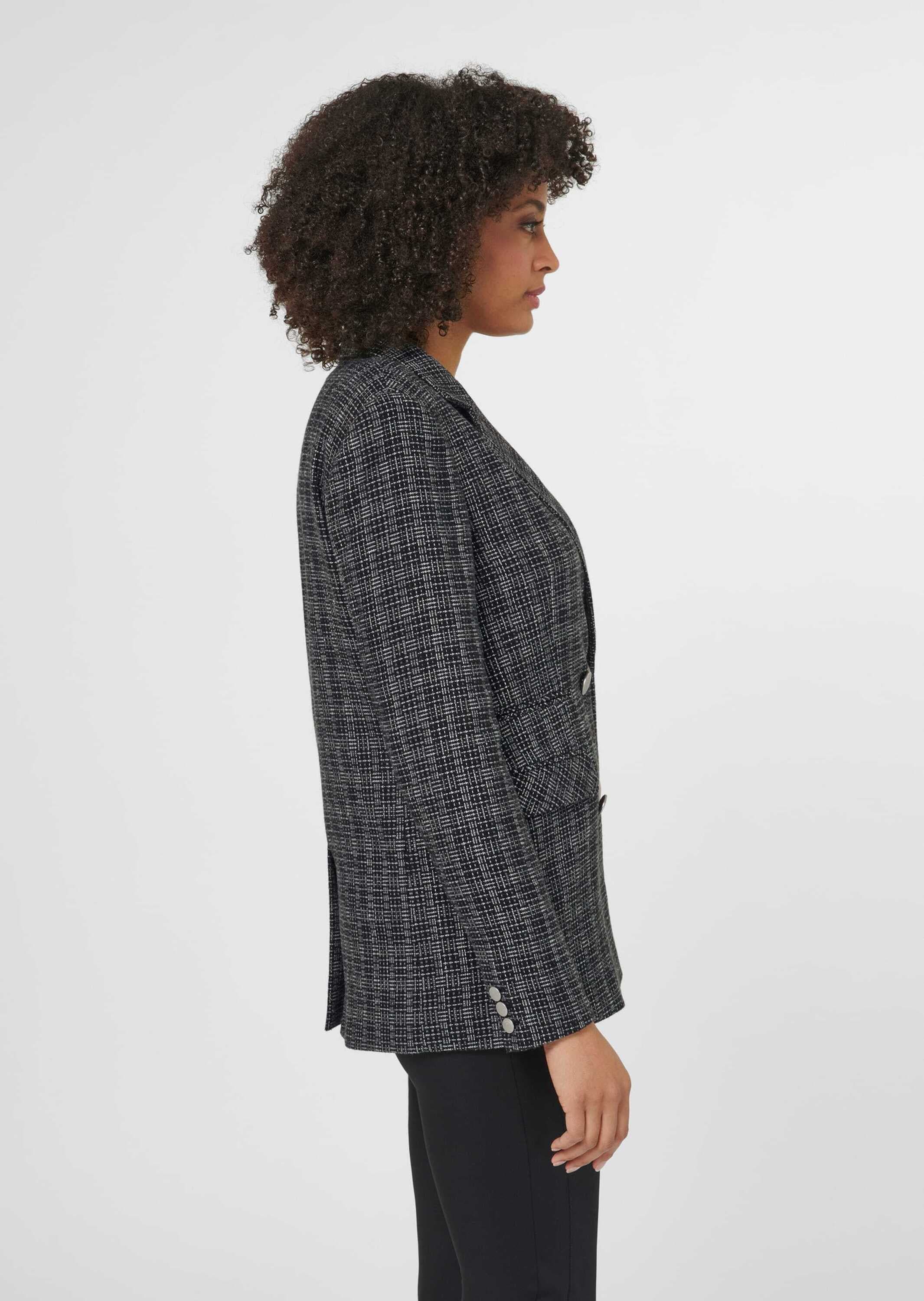 MADELEINE Jackenblazer »Blazer Klassischer Blazer mit silberfarbenen Knöpfen«