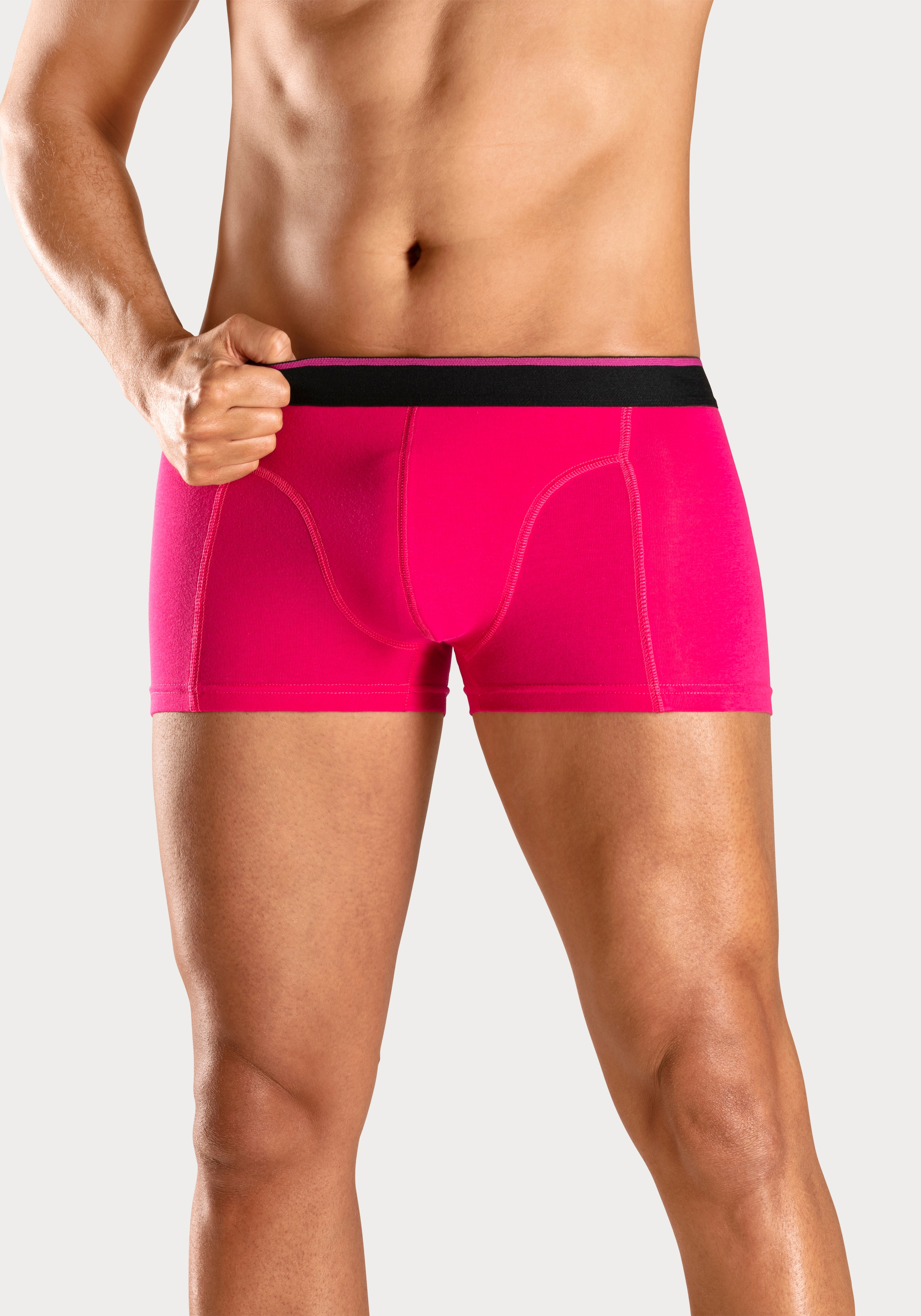 AUTHENTIC LE JOGGER Boxer »Boxershorts für Herren«, (Packung, 5 St.), aus Baumwollmix