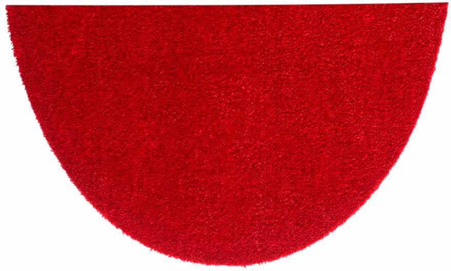 HANSE Home Fußmatte »Deko Soft«, halbrund, 7 mm Höhe, Fussabstreifer, Fussabtreter, Schmutzfangläufer, Schmutzfangmatte, Schmutzfangteppich, Schmutzmatte, Türmatte, Türvorleger, saugfähig, waschbar