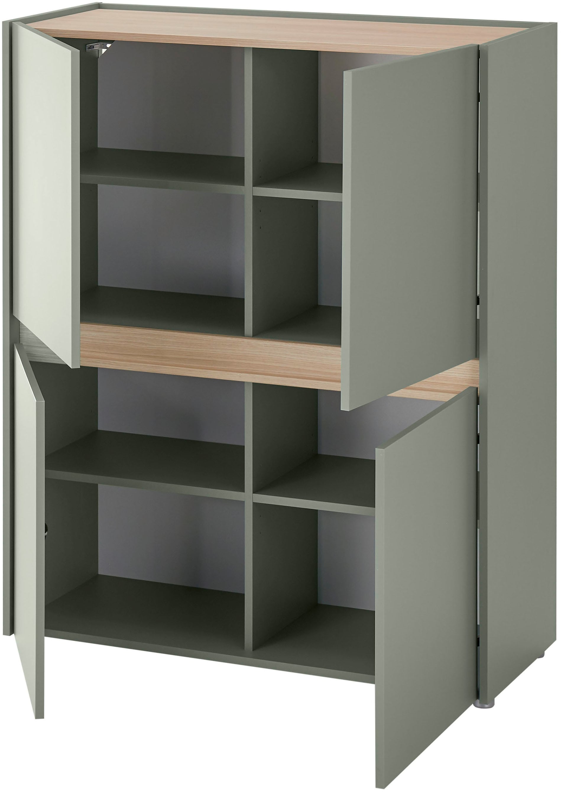 INOSIGN Highboard »City/Giron, moderner Schrank, Kommode, Stauraumschrank, Hochschrank«, zeitlos, modern, ausreichend Stauraum, vielseitig einsetzbar