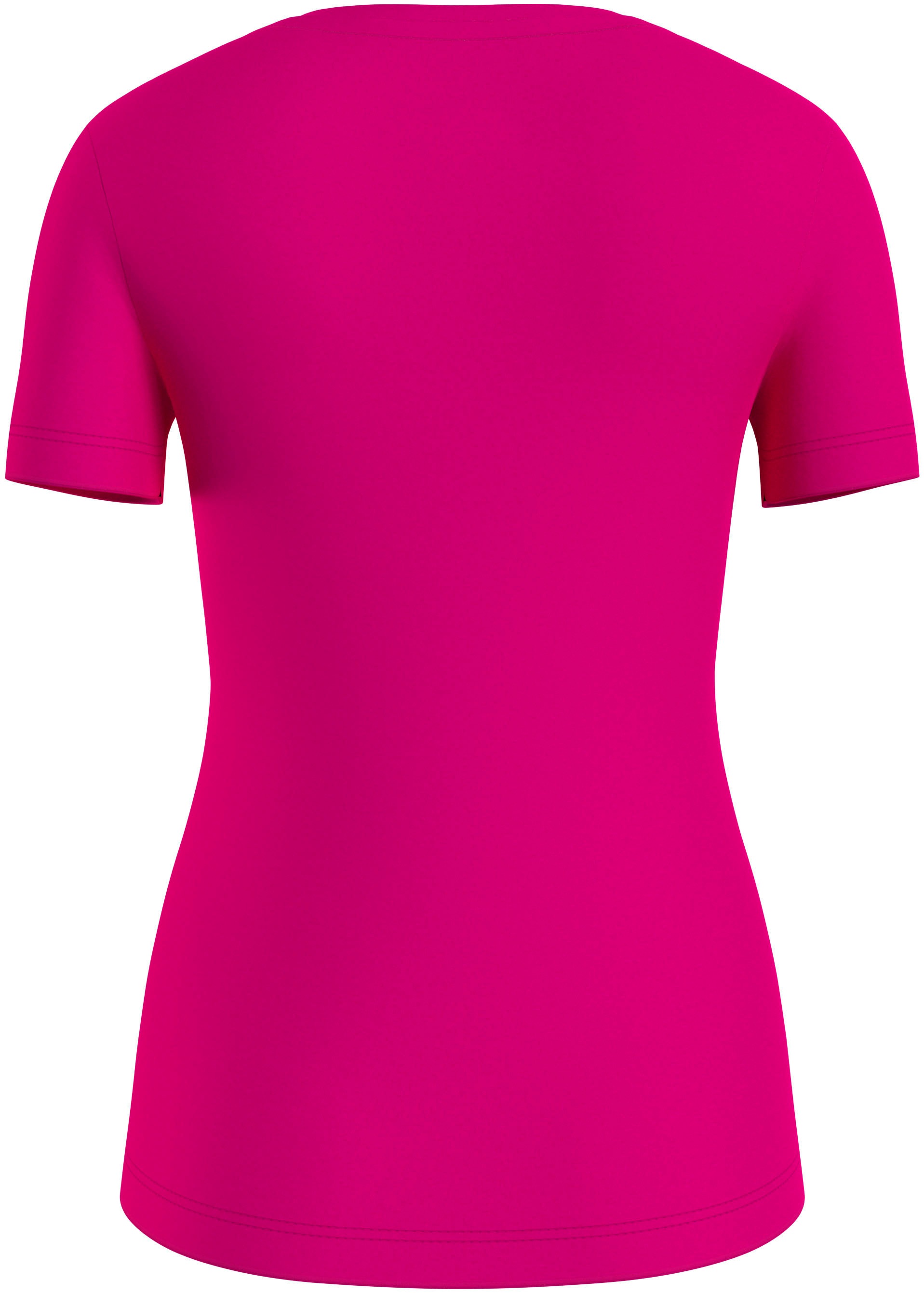 Tommy Hilfiger T-Shirt »SLIM CODY RIB V-NECK SS«, mit dezenter Logostickerei  bei OTTOversand
