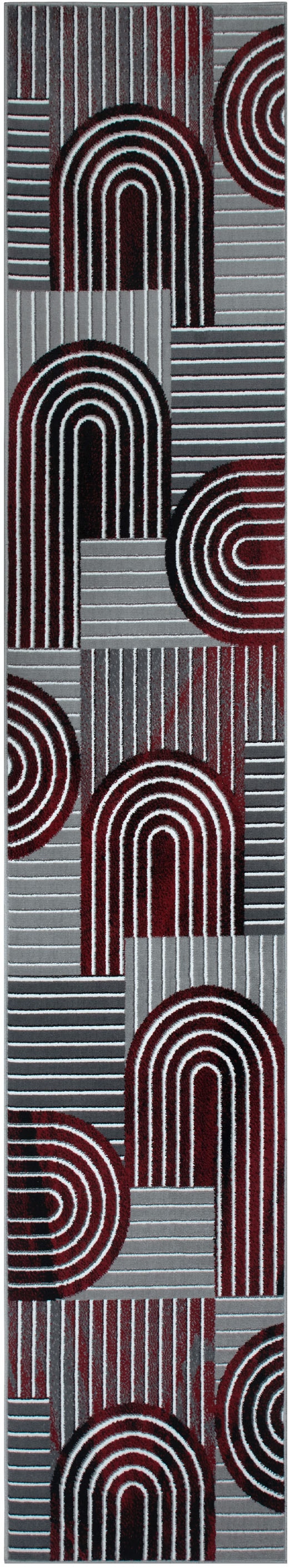 OTTO home Läufer »Lyssandra« rechteckig 8 mm Höhe 3D-Effekt, softer Kurzflor, pflegeleicht, leichter Glanz, Scandi-Look