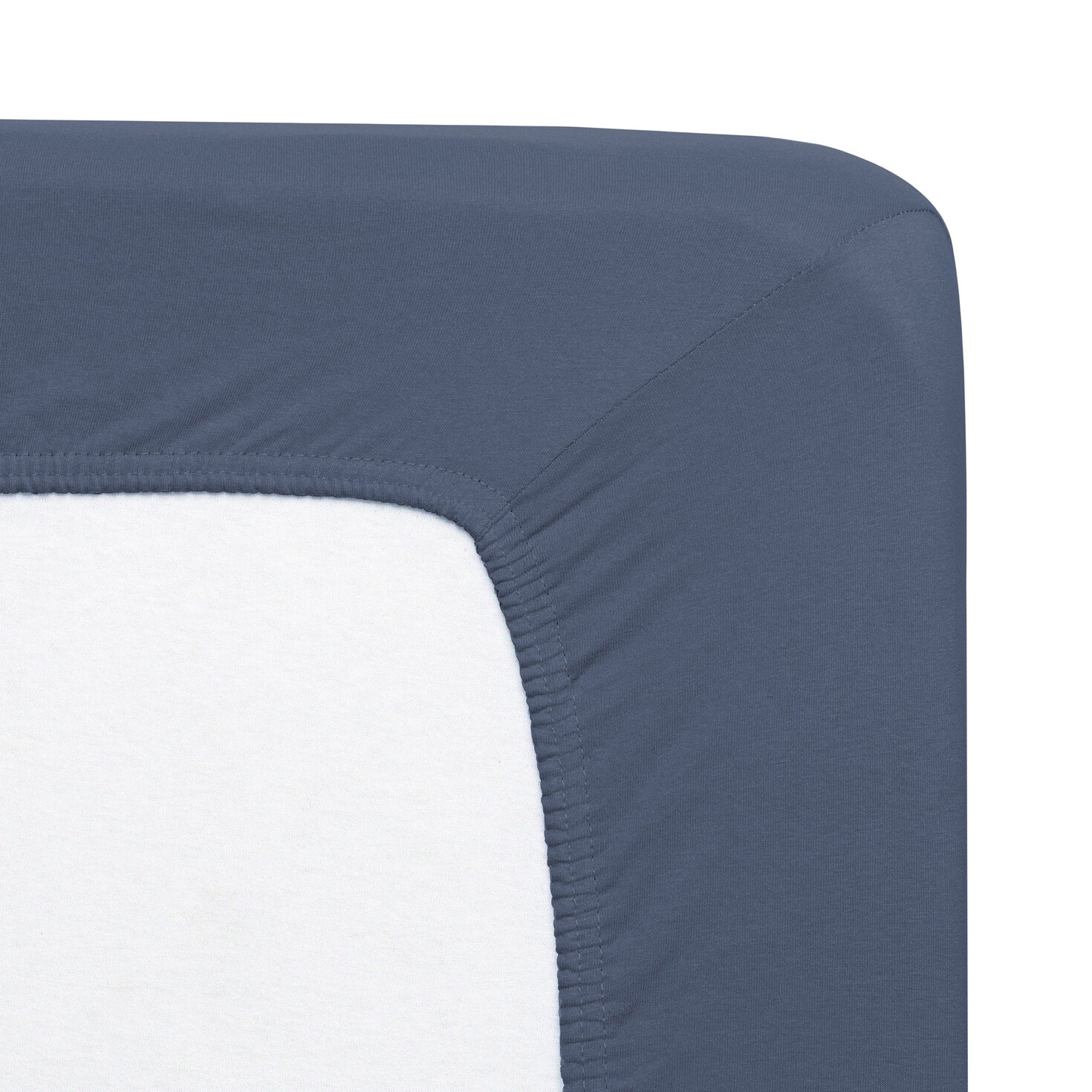 Florella Spannbettlaken »Solit Jersey, mit Rundum-Gummi, 100 % Baumwolle« für Matratzenhöhe bis 20 cm geeignet