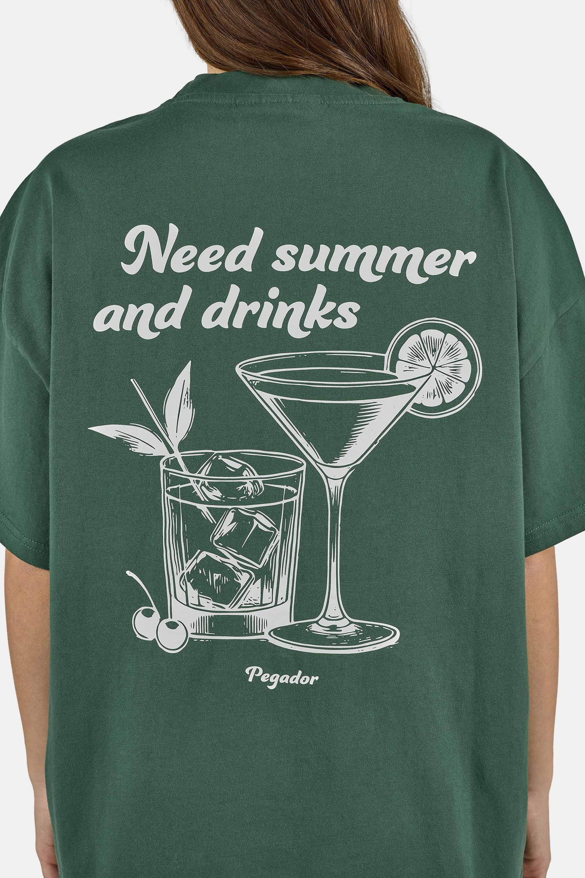 PEGADOR T-Shirt »Brielle Heavy Oversized Tee« Baumwolle, oversize