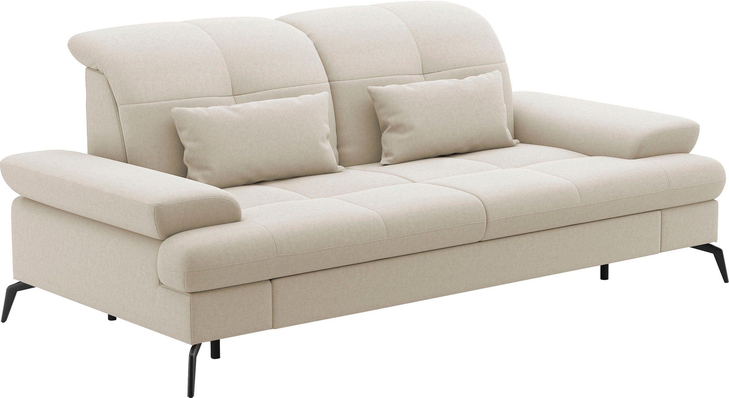 sit&more 2,5-Sitzer »Amica,  inkl. Sitztiefenverstellung und Armteilverstellung« wahlweise mit Kopfteilverstellung und Bettfunktion