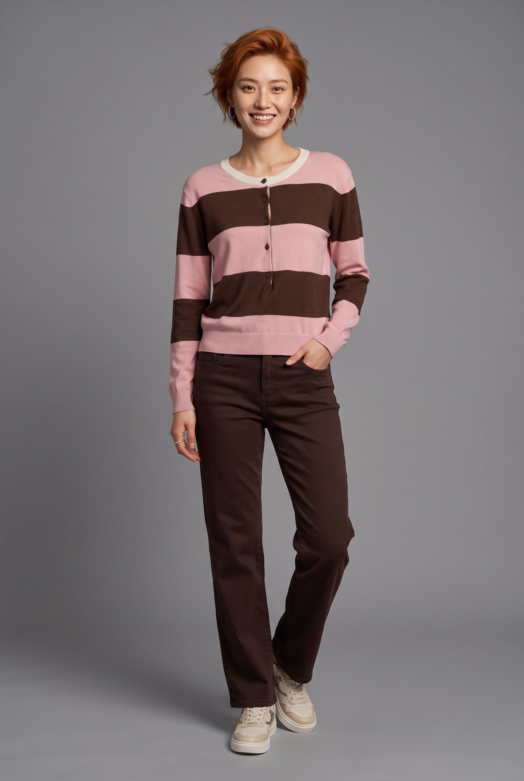 Aniston CASUAL Straight-Jeans mit trendigem, weiten Bein - NEUE KOLLEKTION