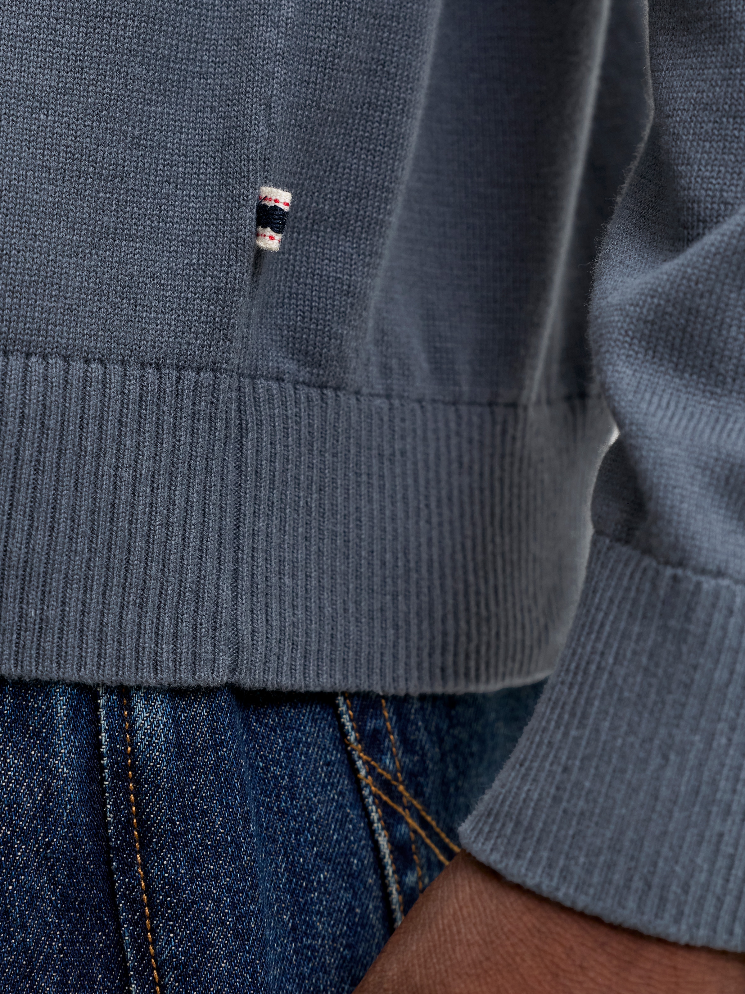 Jack & Jones PlusSize Polokragenpullover »JJEBASIC KNIT LS POLO SN PLS« Baumwolle, regular fit