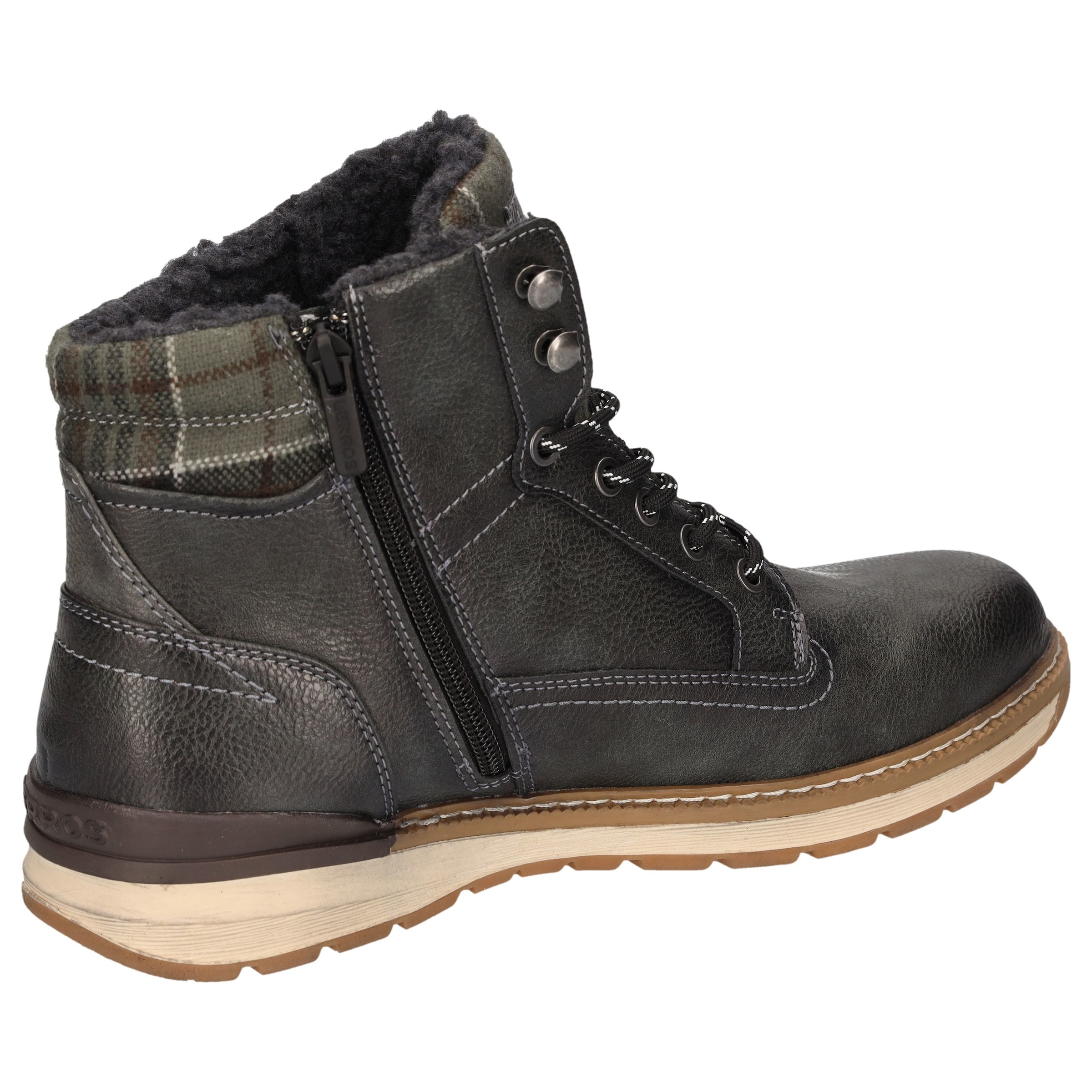 LERROS Winterboots  Schnürboots, Outdoorboots mit modischer Logoverzierung