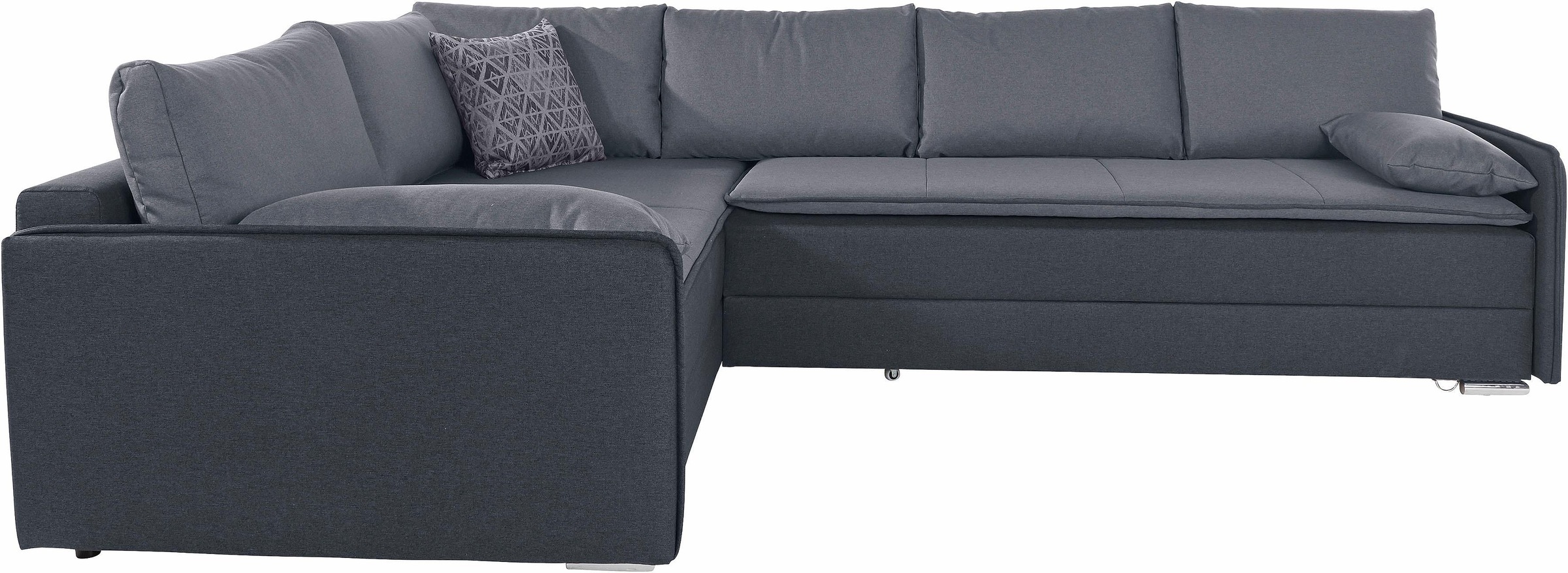 INOSIGN Ecksofa »Dream L-Form«, mit Federkern, mit Bettfunktion und Bettkasten