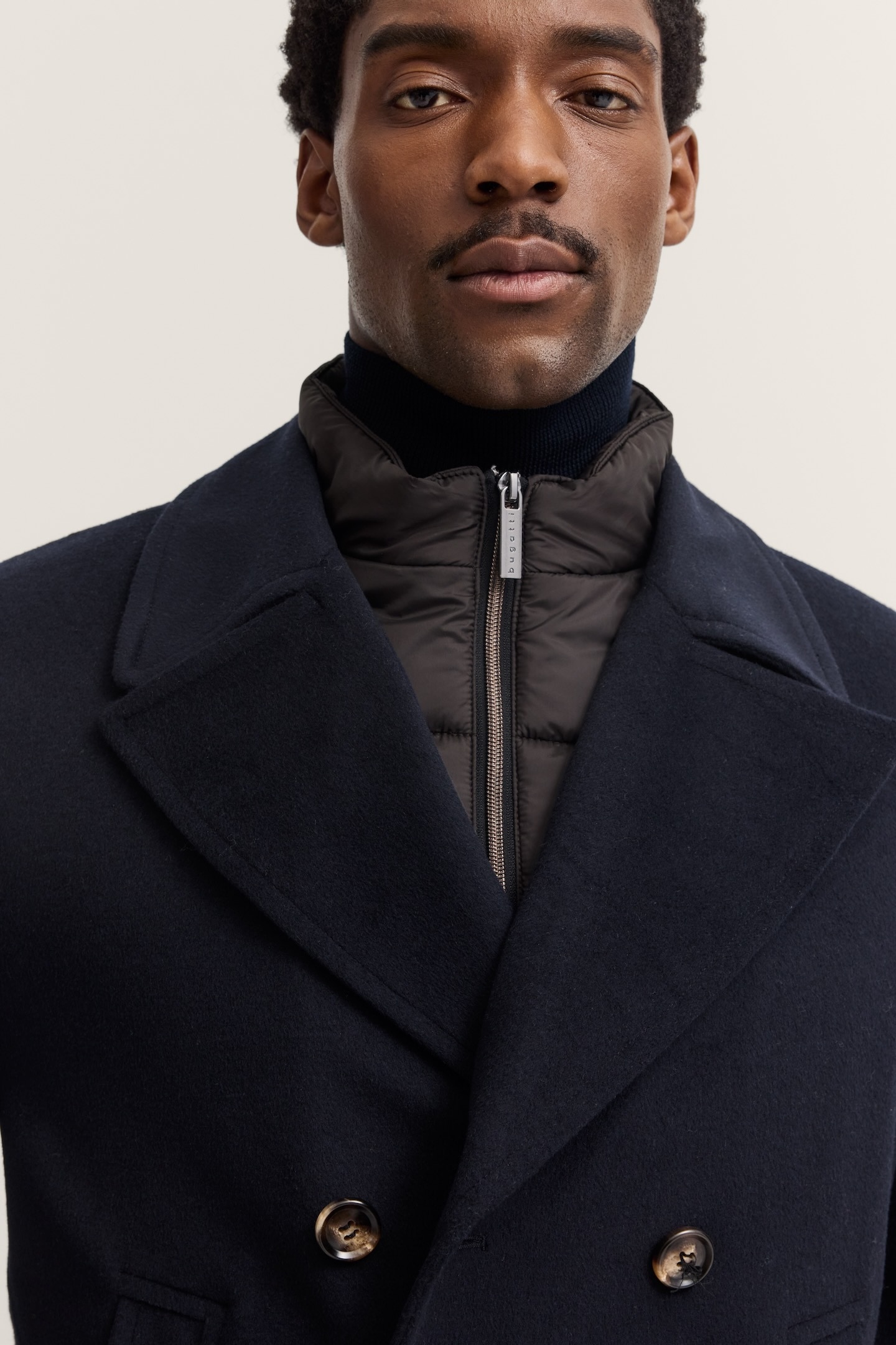 bugatti Cabanjacke »Rainseries« wasserfest mit Westen-Einsatz und Reverskragen