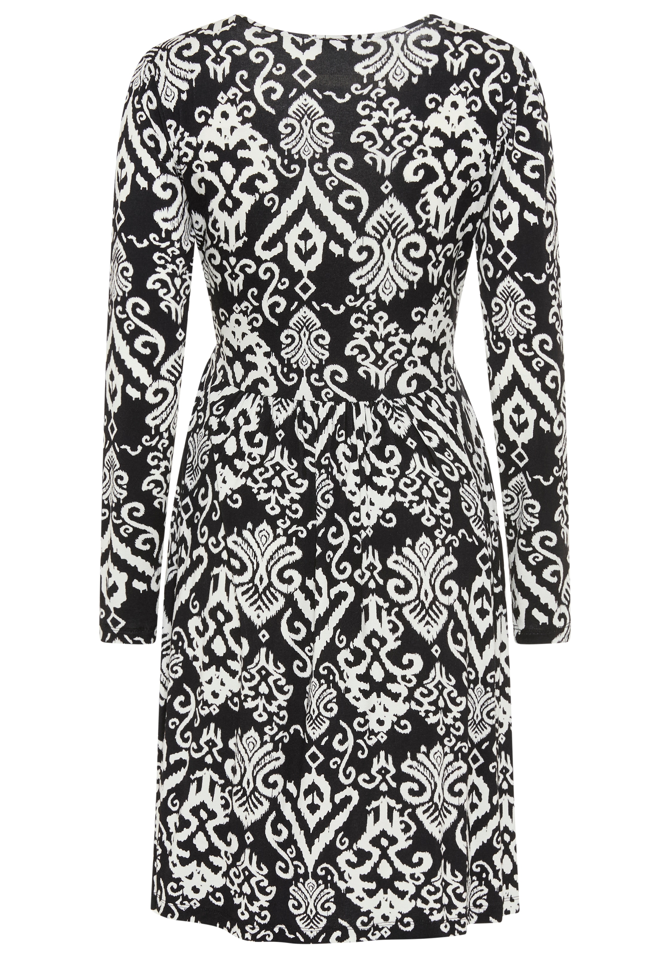 Neun Monate Umstandskleid », Für Schwangerschaft und Stillzeit« , Stillkleid in fließender Form und mit Punktemuster