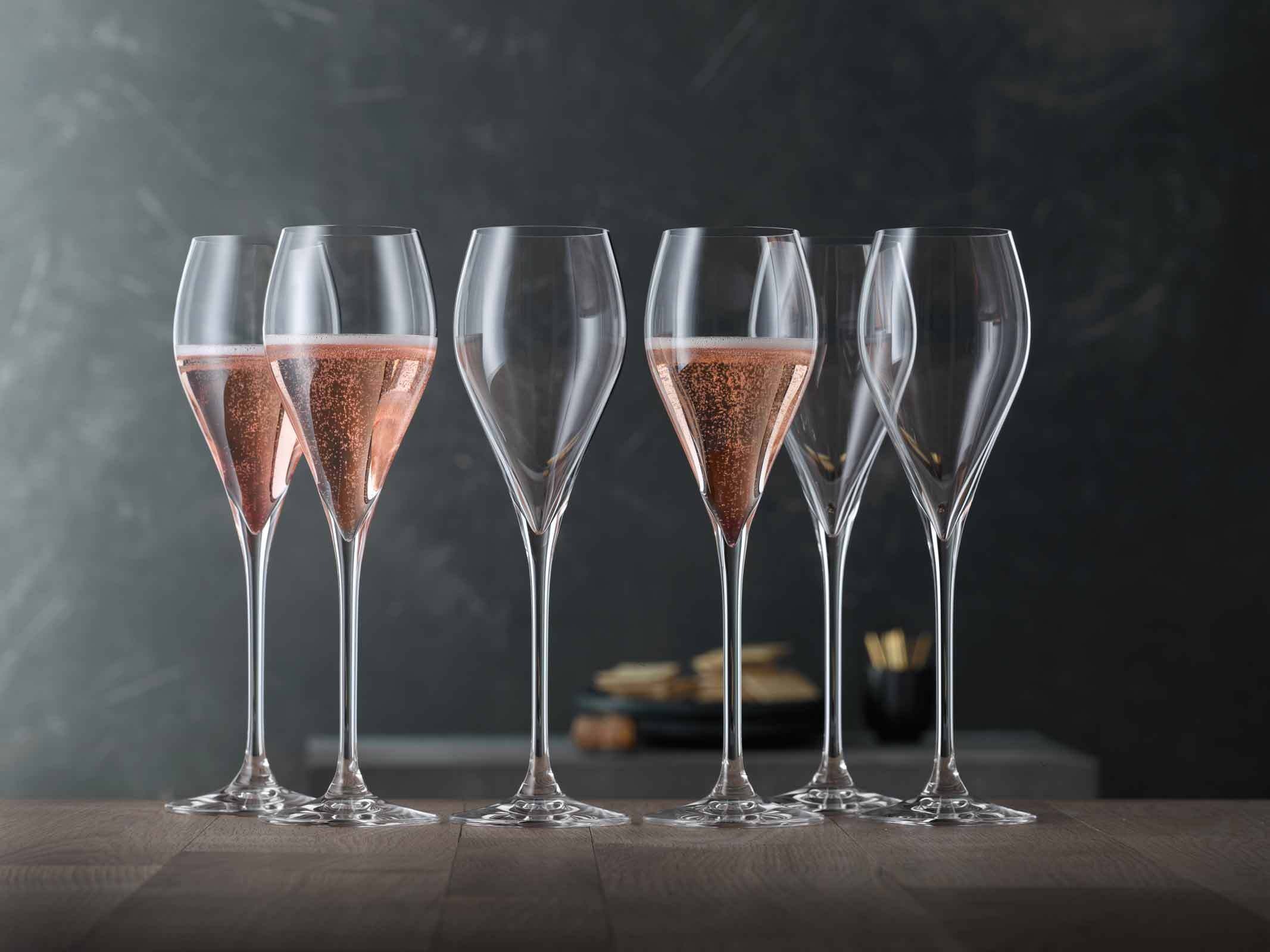 SPIEGELAU Champagnerglas »Champagnergläser Sparkling Party 250 ml transparent« Spülmaschinenfest