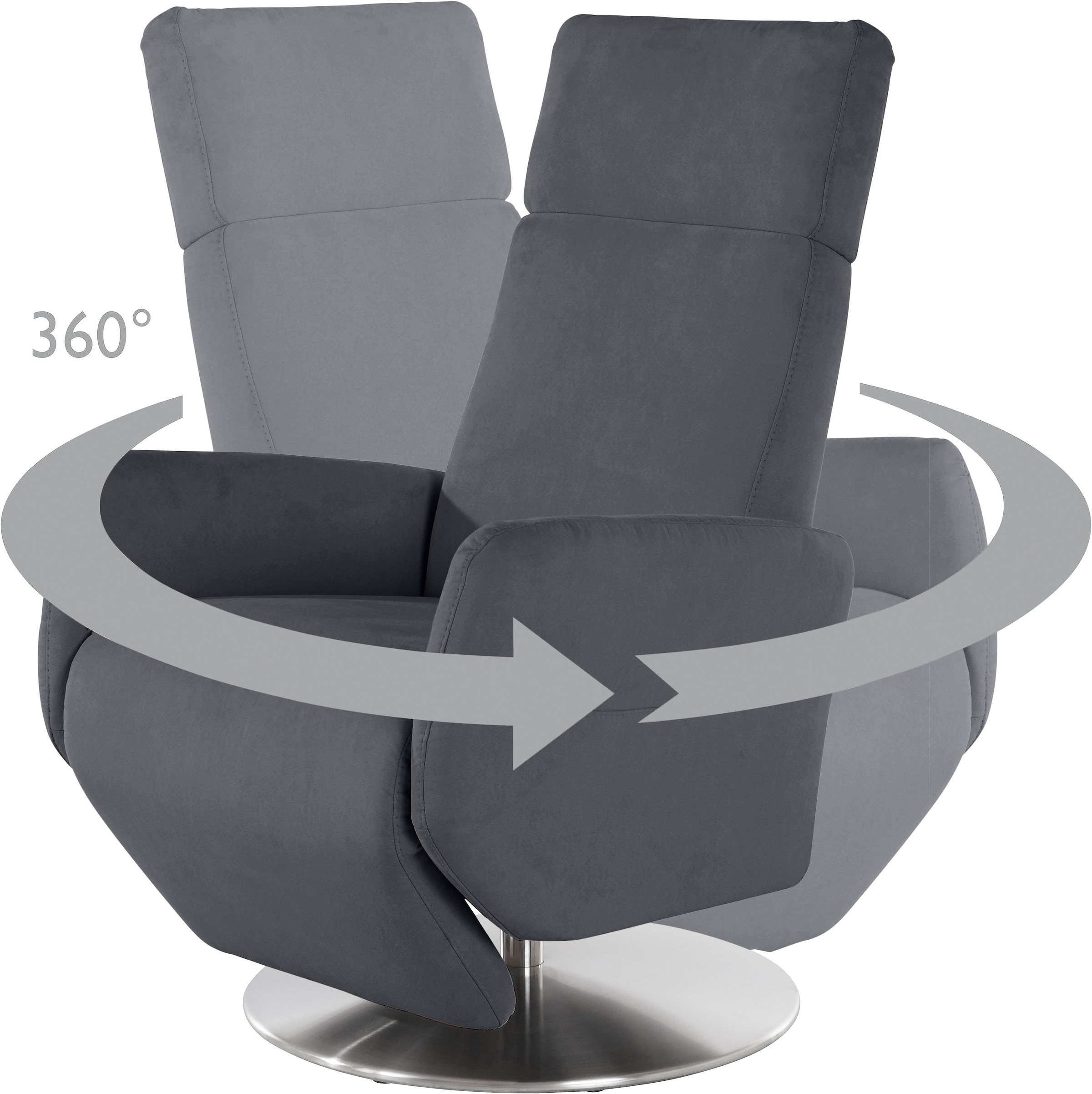 sit&more TV-Sessel »Kobra« manuelle Relaxfunktion