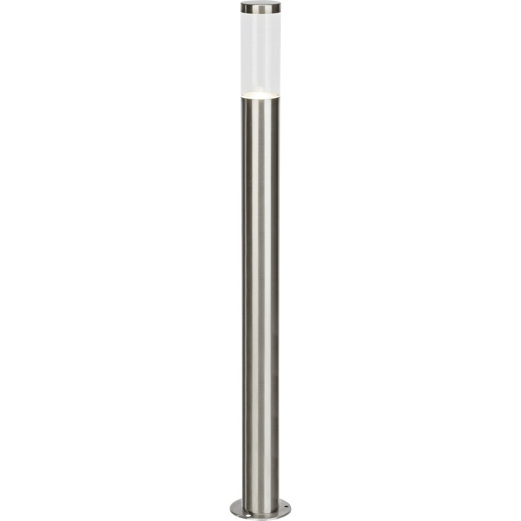 Brilliant LED Pollerleuchte »Bergen«, 1 flammig-flammig, 80 cm Höhe, Ø 10 cm, GU10, Metall/Kunststoff, edelstahl