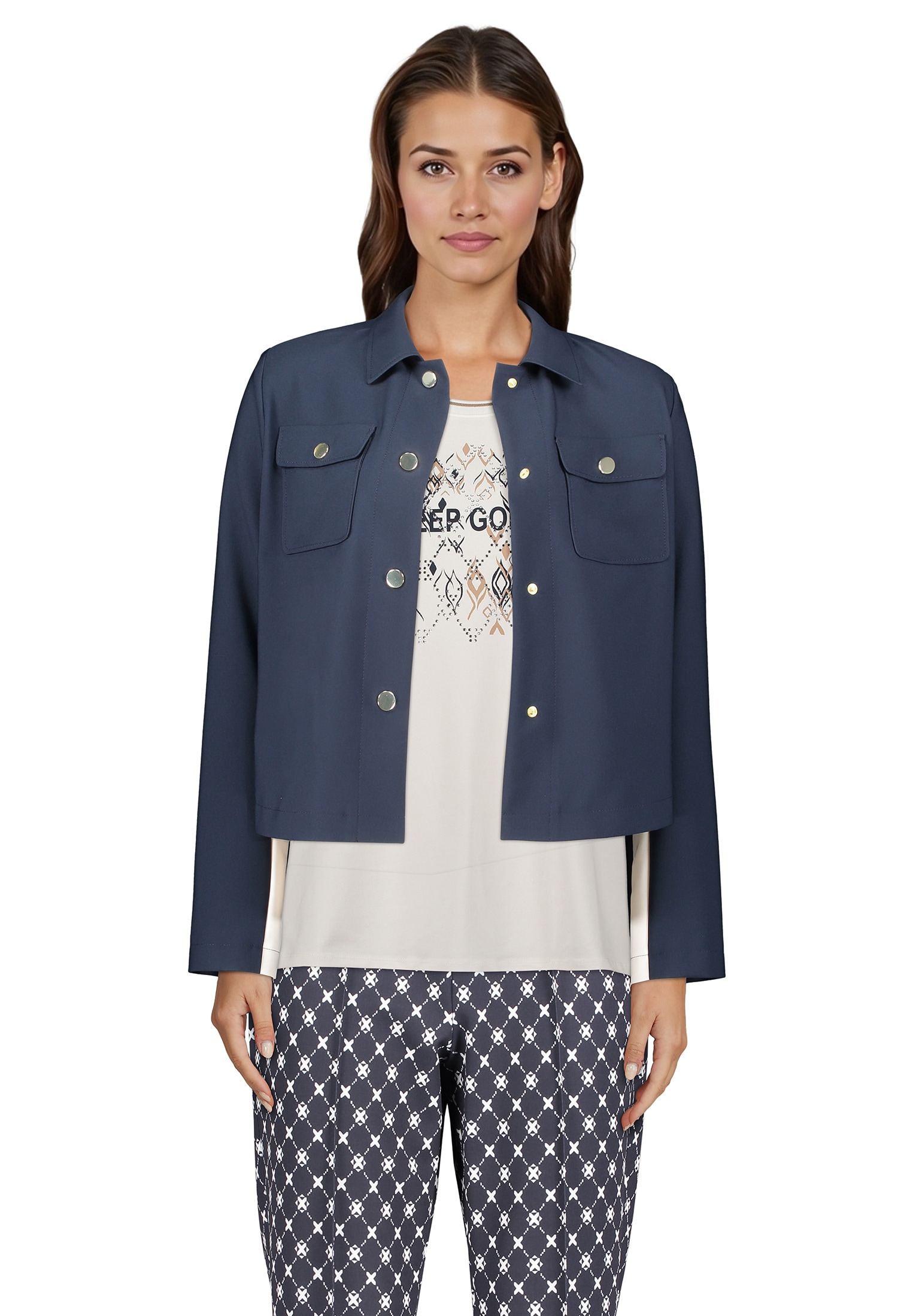 Betty Barclay Kurzblazer »Overshirt mit Taschen«