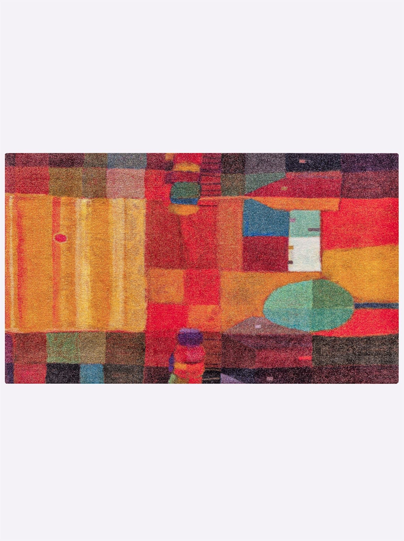 Fußmatterechteckig7mmHöhe in rot