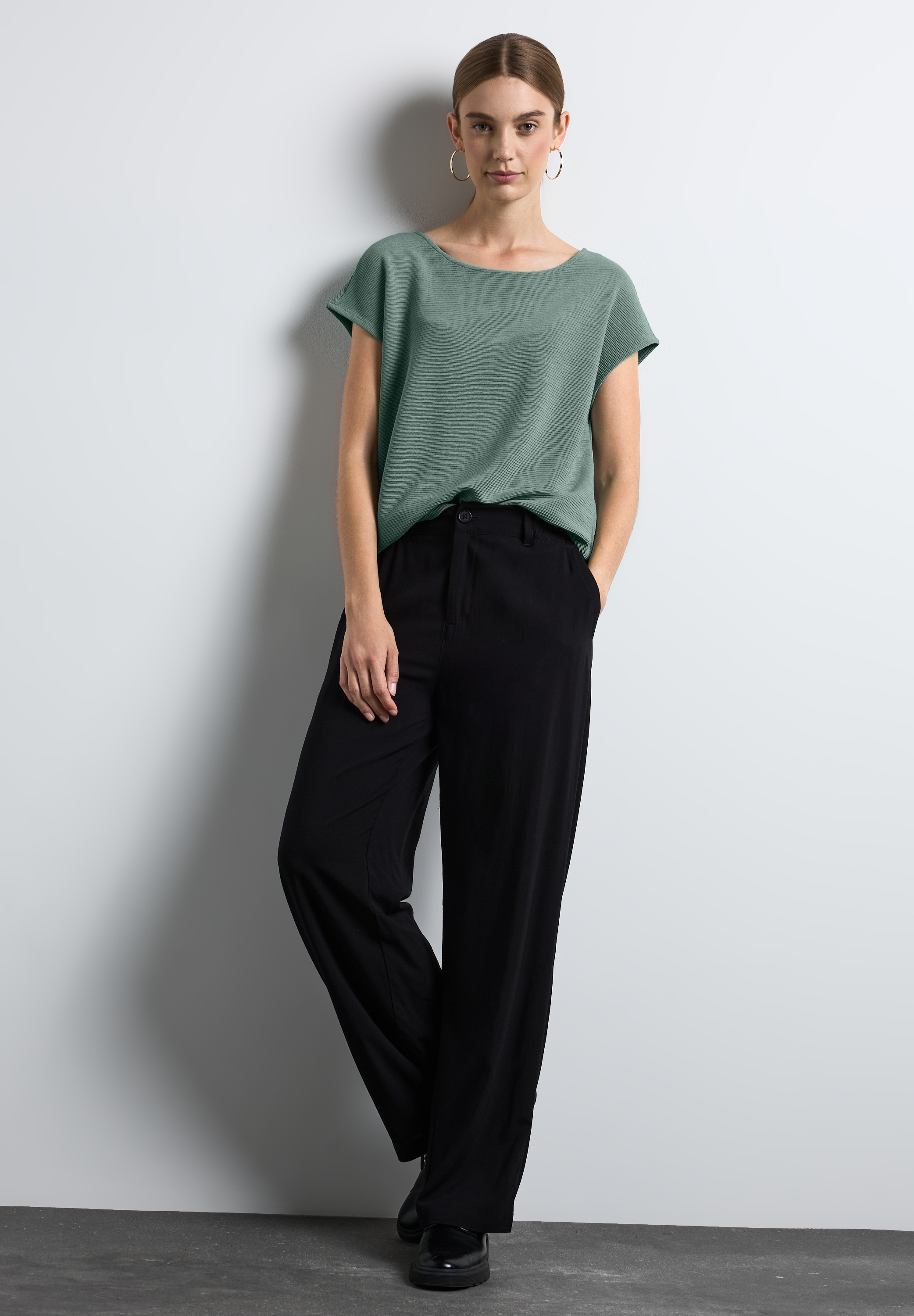 STREET ONE Shirttop, mit LENZING™ EcoVero