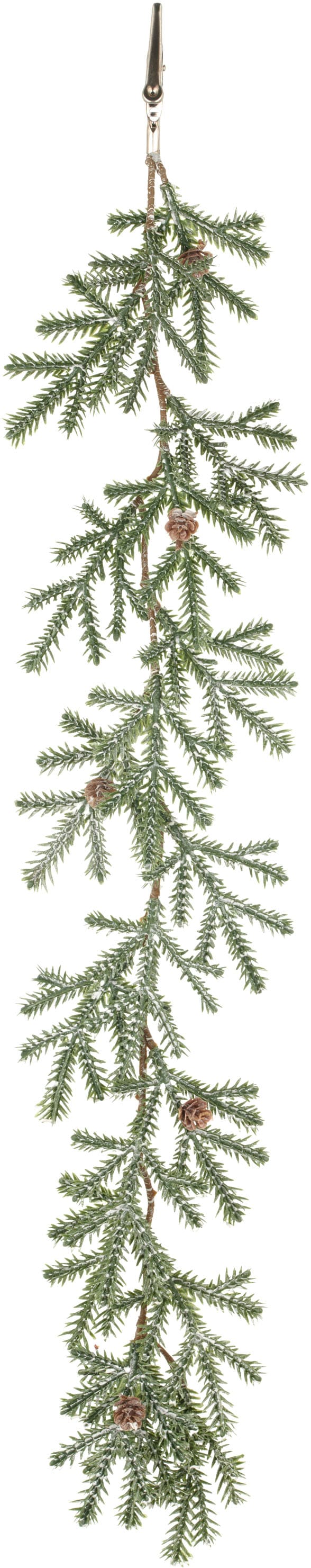 Creativ green Kunstgirlande »Tannengirlande mini« mit Clip-Befestigung