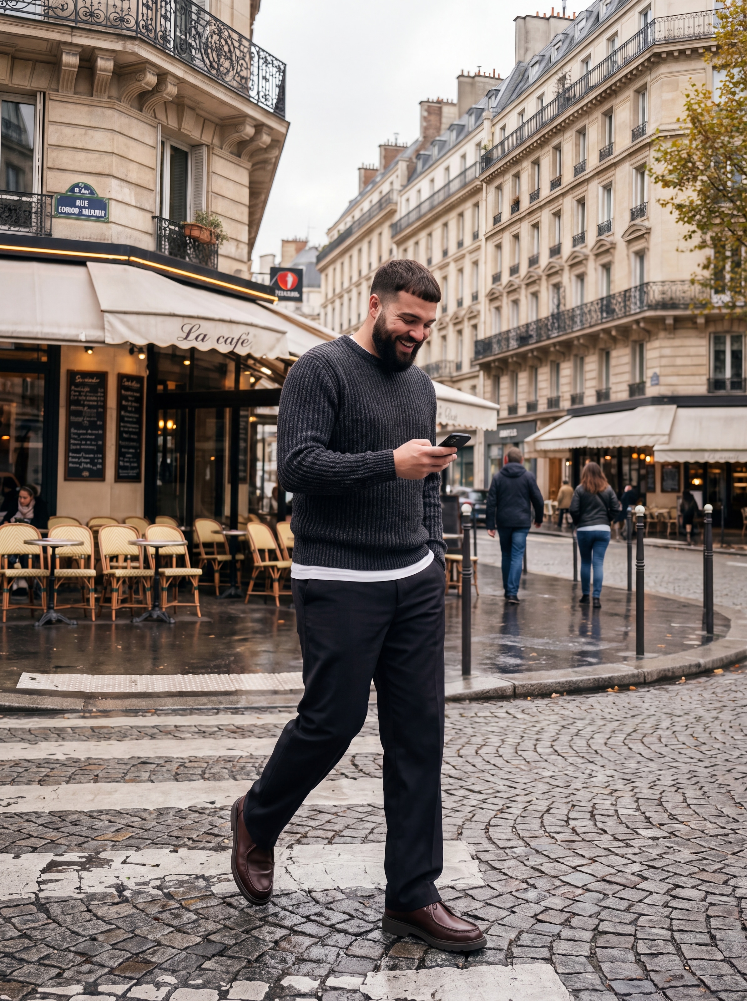 Jack & Jones PlusSize Rundhalspullover »JJJAXON KNIT CREW NECK PLS« Materialmix, locker geschnitten