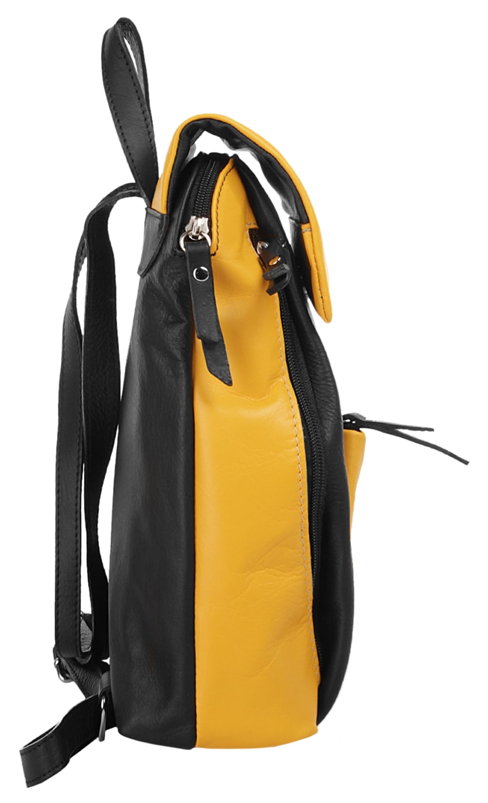 Cluty Cityrucksack, echt Leder, Made in Italy