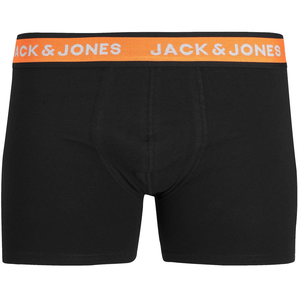 Jack & Jones Boxershorts »JJ JACSOLID BOXER BRIEFS 5 P«, (Packung, 5 St.)