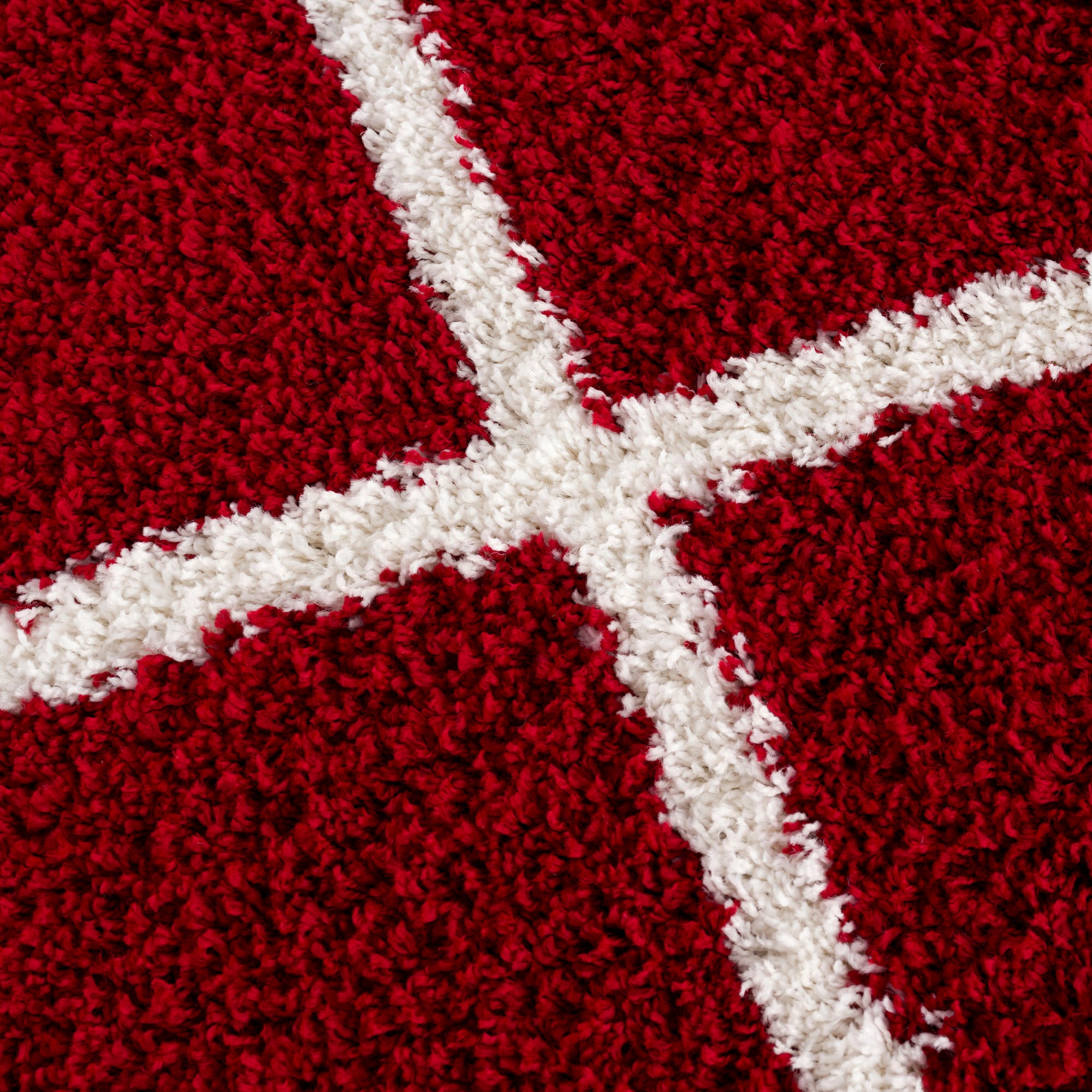 Sanat Hochflor-Teppich »Madrid«, rechteckig, 30 mm Höhe, Wohnzimmer, Langflor, Shaggy Teppich