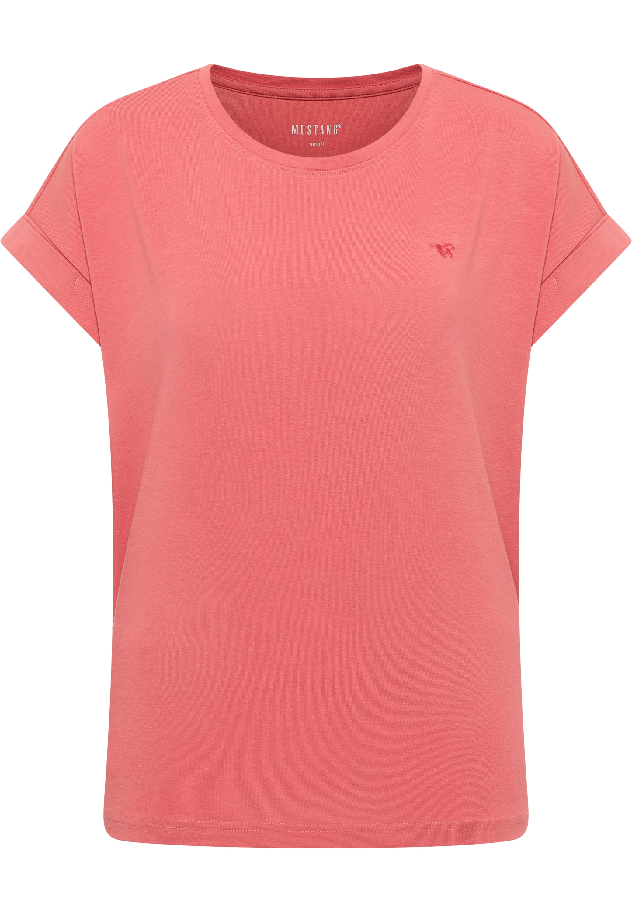 MUSTANG Kurzarmshirt »Damen Style Lesley«