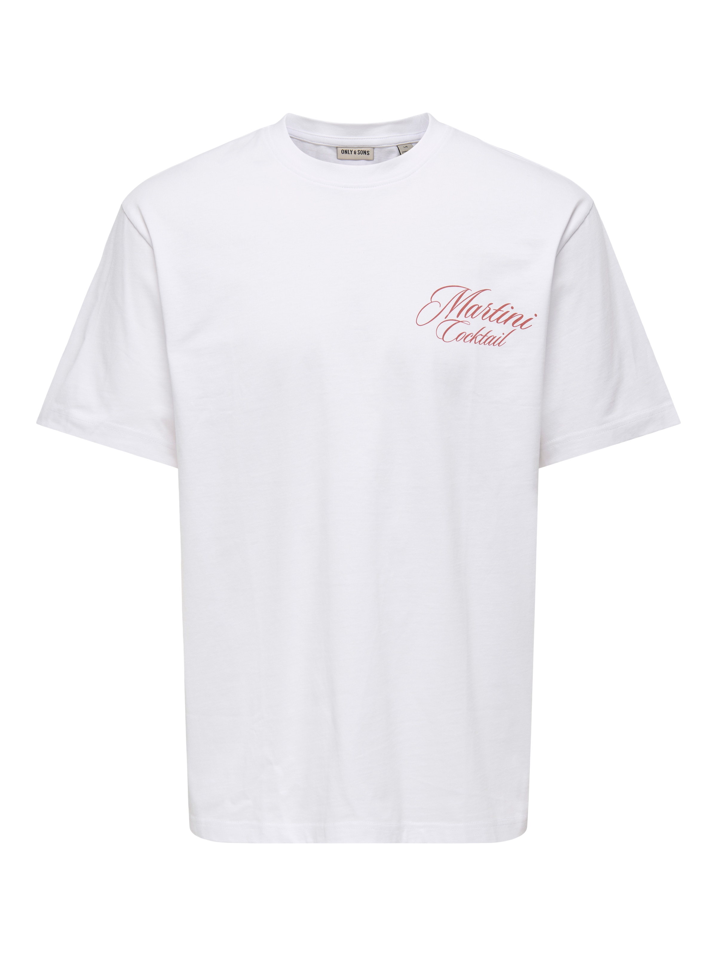 ONLY & SONS T-Shirt »ONSFRED LIFE RLX SS PRINT TEE NOOS« Baumwolle, relaxed fit