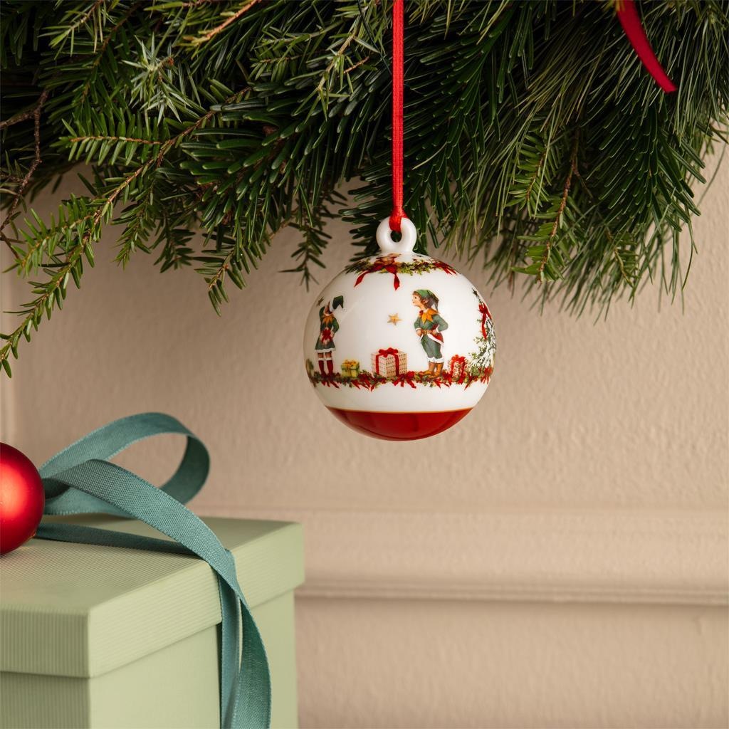 Villeroy & Boch Dekofigur »Jahres-Kugel 2026 Annual Christmas Edition bunt« handwäsche empfohlen