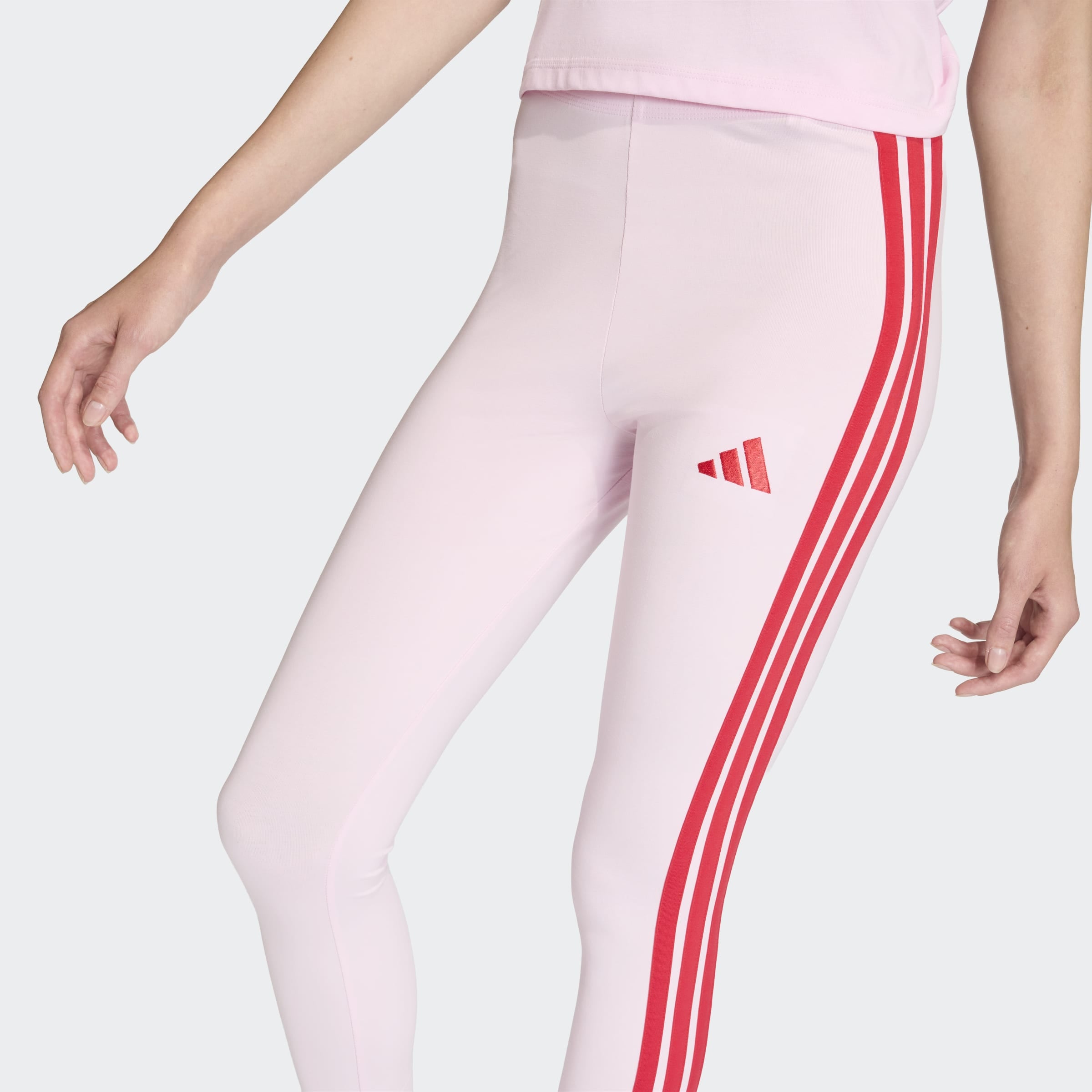 adidas Sportswear Trainingstights »W 3S SJ LEG«  sportlicher Look mit 3-Streifen, aus Baumwolle und Elasthan