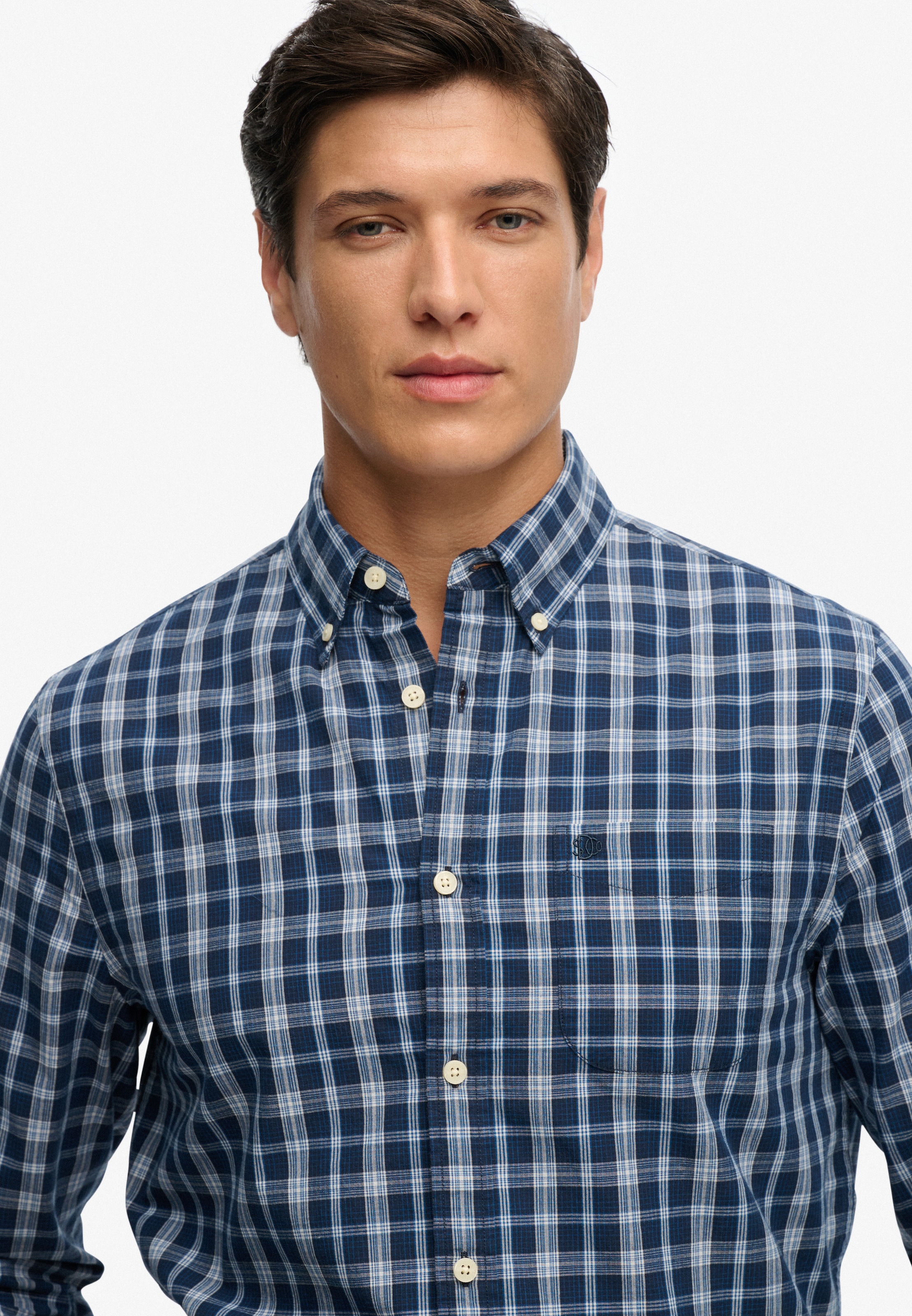 Superdry Langarmhemd »PREPPY POPLIN L/S SHIRT«