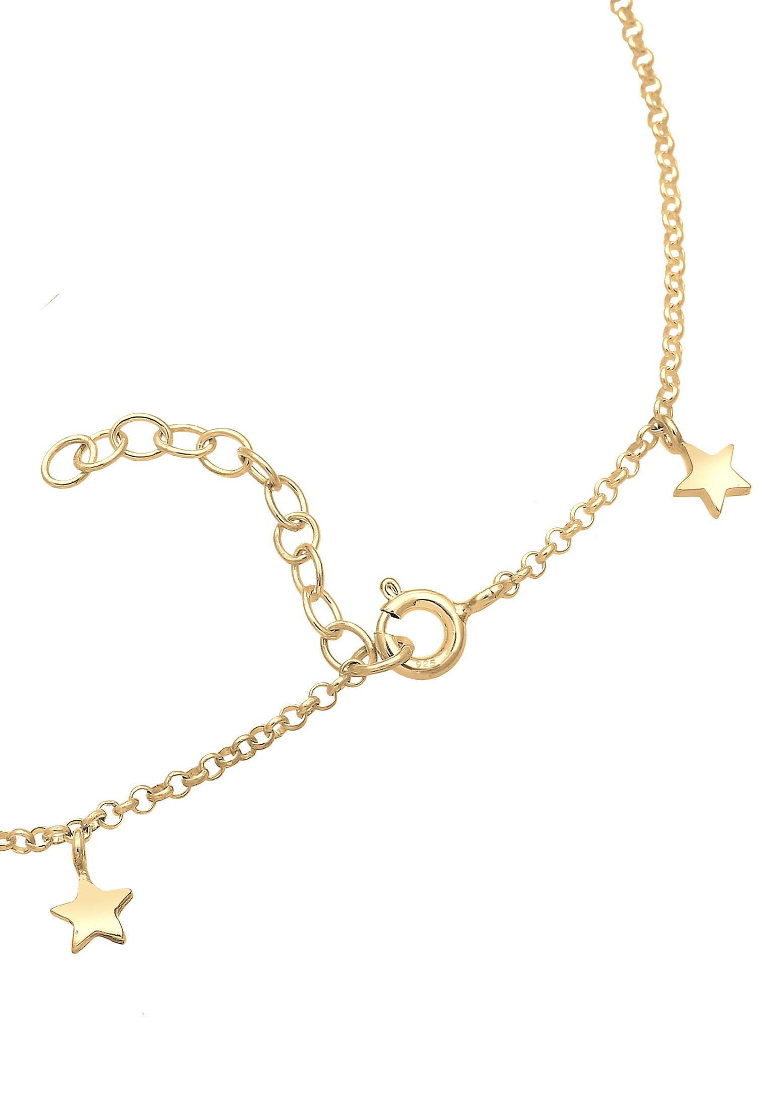 Elli Fußkette »Fußschmuck Sterne Fußkette im Astro Style 925 Silber«