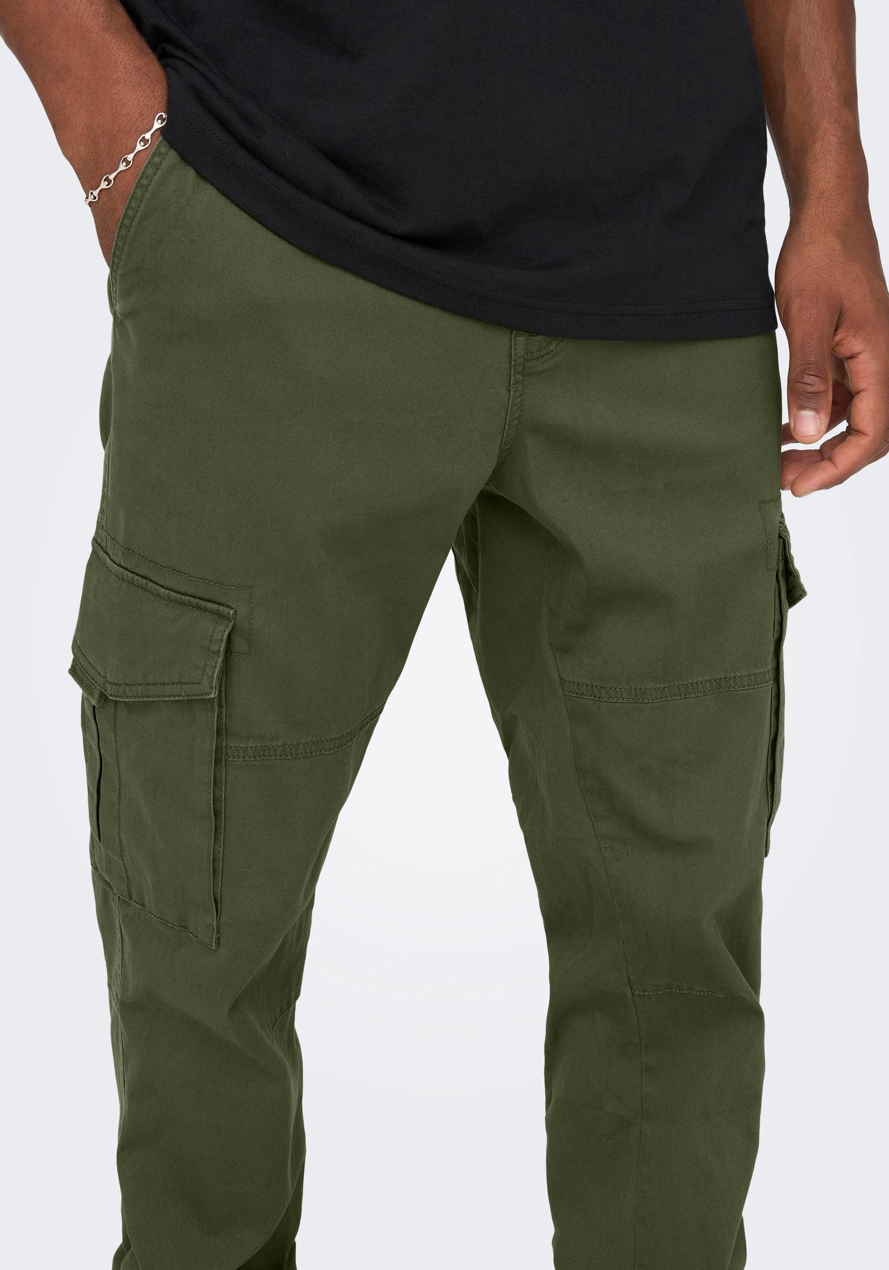 ONLY & SONS Cargohose »OS ONSDEAN LIFE TAP CARGO«
