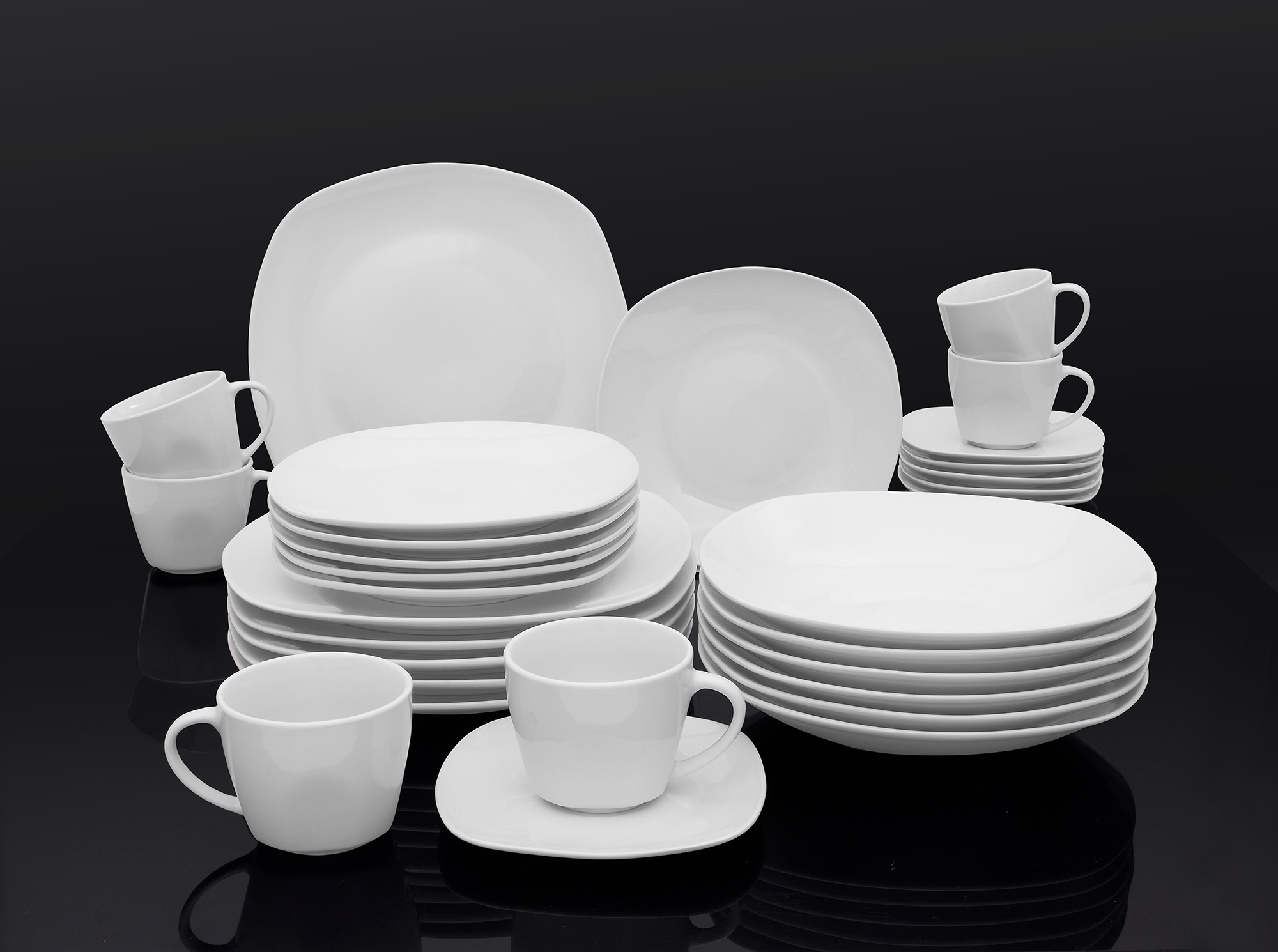 Retsch Arzberg Kombiservice »Geschirr-Set, Service FINO« 30 Teile, für 6 Personen