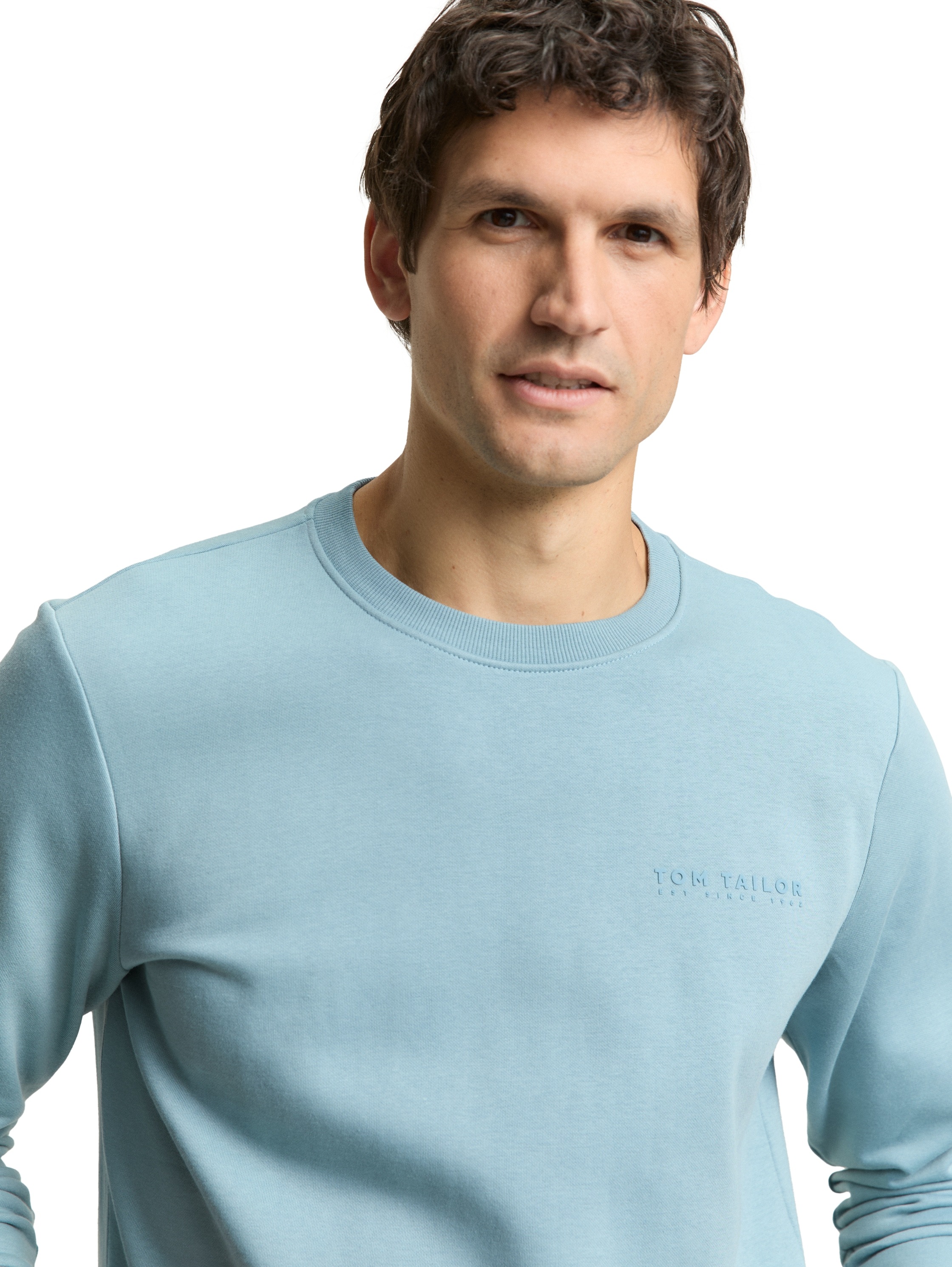 TOM TAILOR Sweatshirt , mit Logo Stickerei
