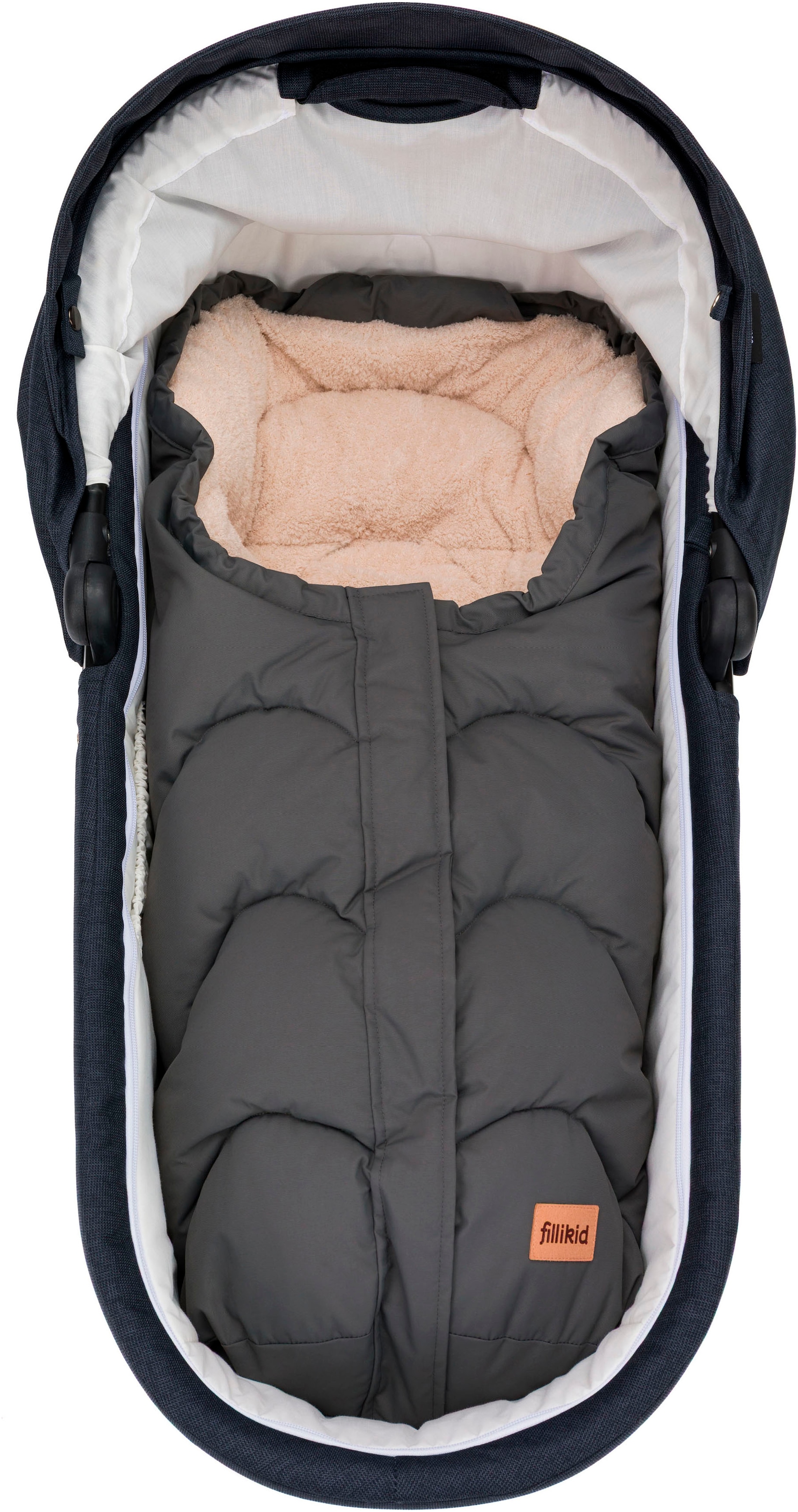 Fillikid Fußsack »Torre, Winterfußsack Gr. 0«, für Autositze Gr. 0 und Kinderwagen