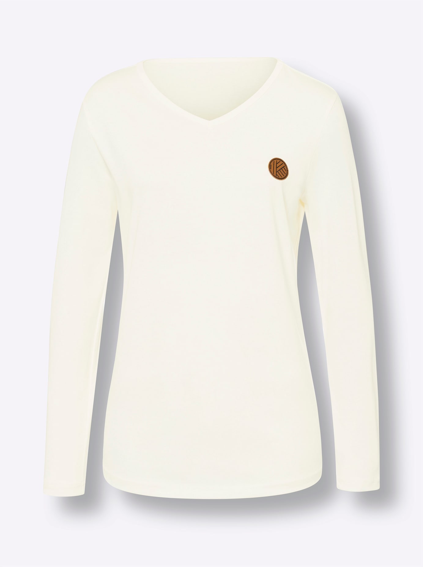 Classic Basics V-Shirt »Langarm-Shirt«, (1 tlg.)