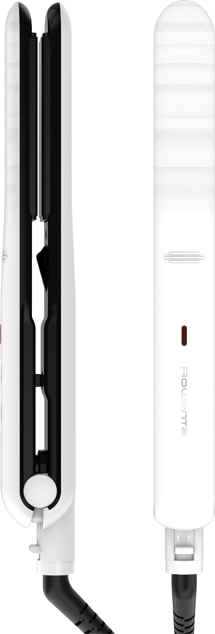 Rowenta Glätteisen »Optiliss Haarglätter, bis 230°C, Keramikbeschichtung,« Keramik-Beschichtung 10 Temperatureinstellungeen, Aufheizen in 30 Sek., weiß, SF3210