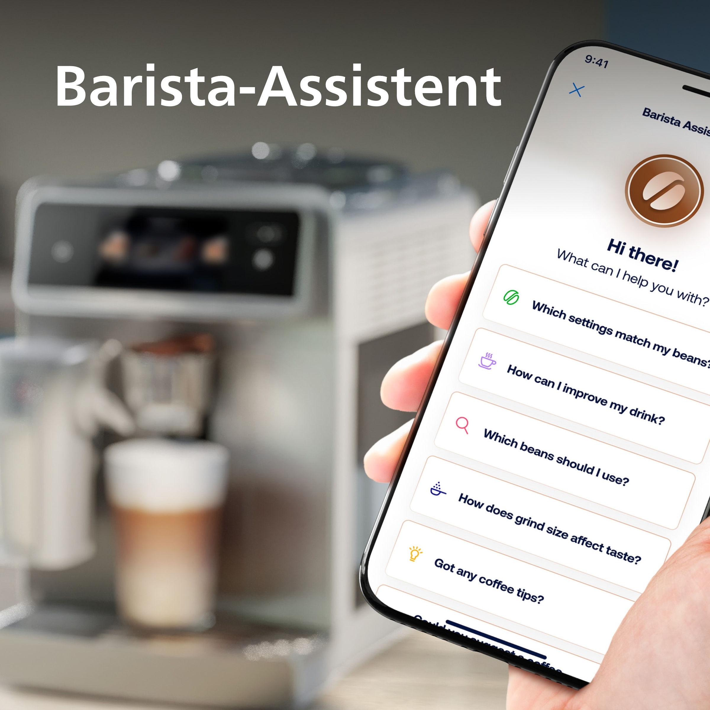 Philips Kaffeevollautomat »EP8757/20 Café Aromis 8000-Serie mit BrewExtract Technologie, appfähig« über 50 heiße und kalte Getränke, mit LatteGo Pro-Milchsystem, Silber