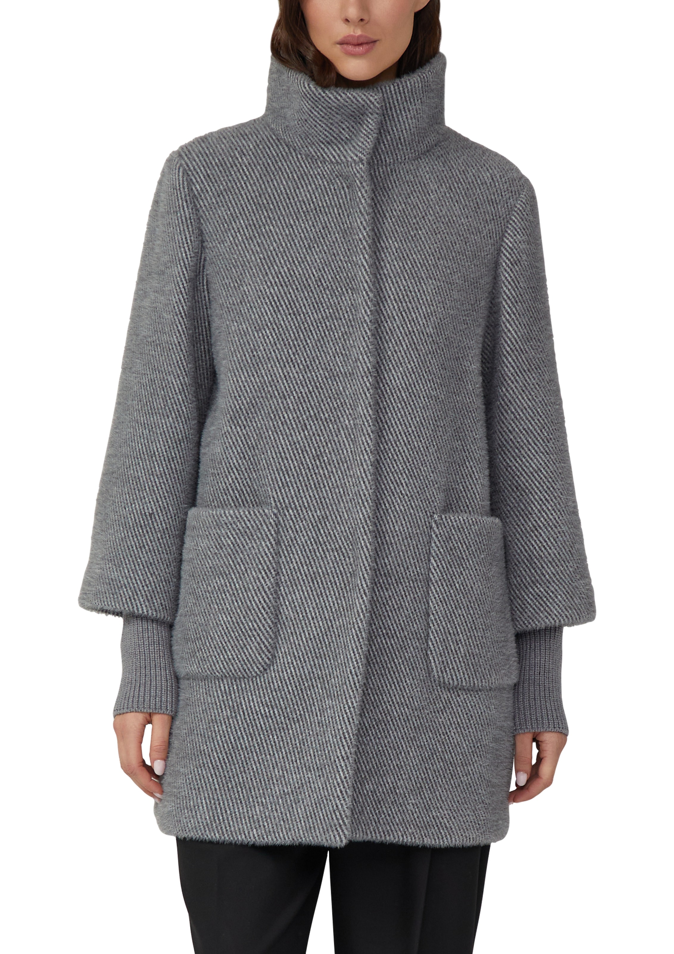 s.Oliver BLACK LABEL Wintermantel mit Stehkragen