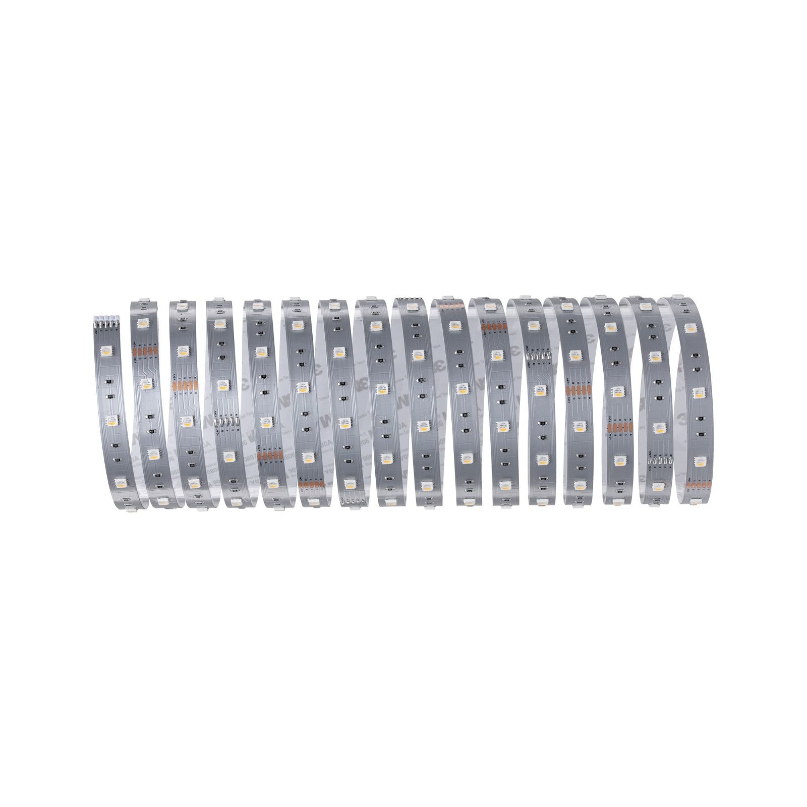 Paulmann LED-Streifen »MaxLED 250 Stripe 5m RGBW IP20 3000K 31,5W 24V Silber«, 1 St.-flammig