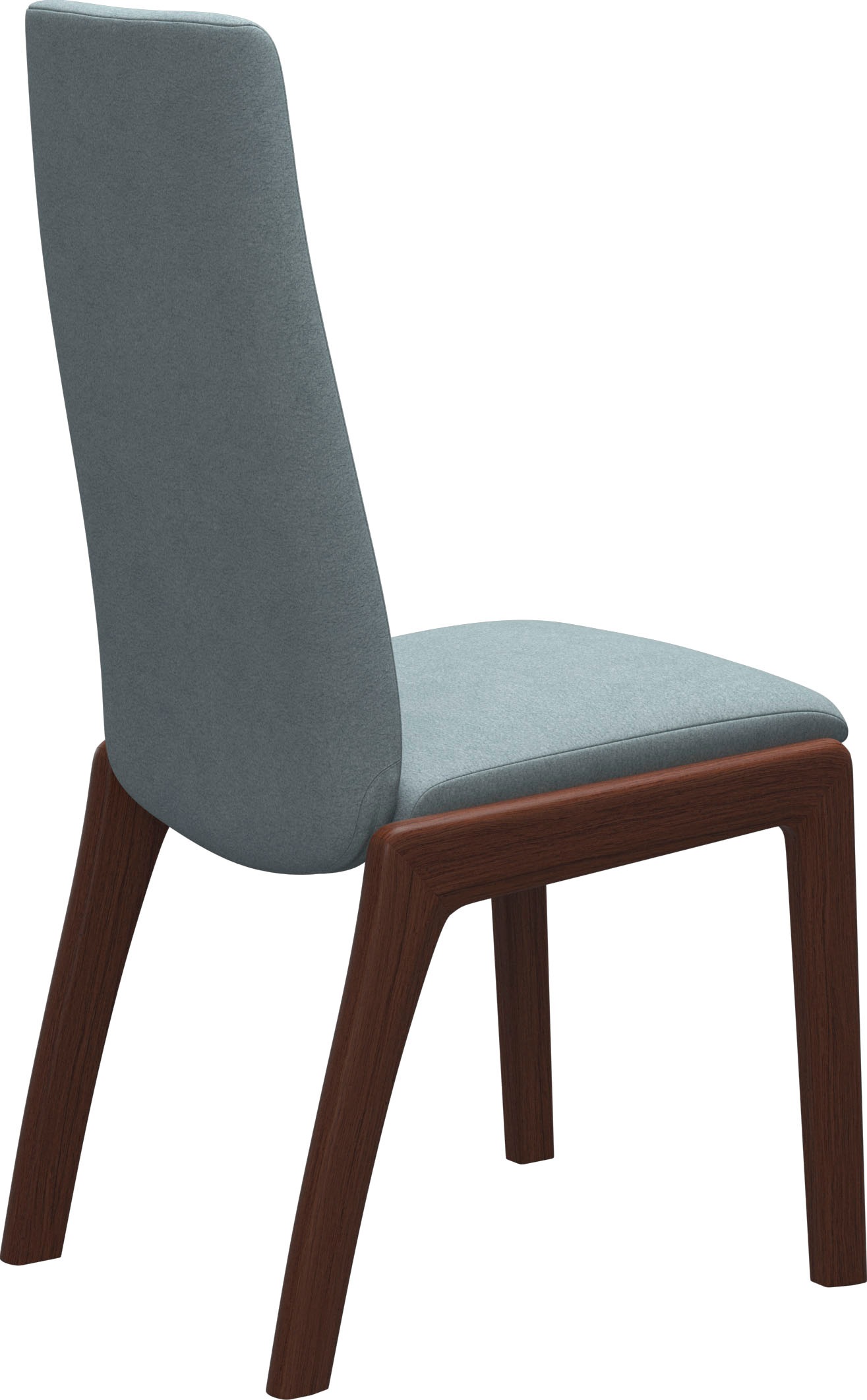 Stressless® Polsterstuhl »Laurel«, Microfaser DINAMICA, High Back, Größe M, mit abgerundeten Beinen in Walnuss