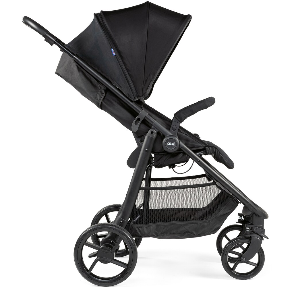 Chicco Sport-Kinderwagen »Multiride, Jet Black«, 22 kg, XXL-Verdeck mit SPF UV50+