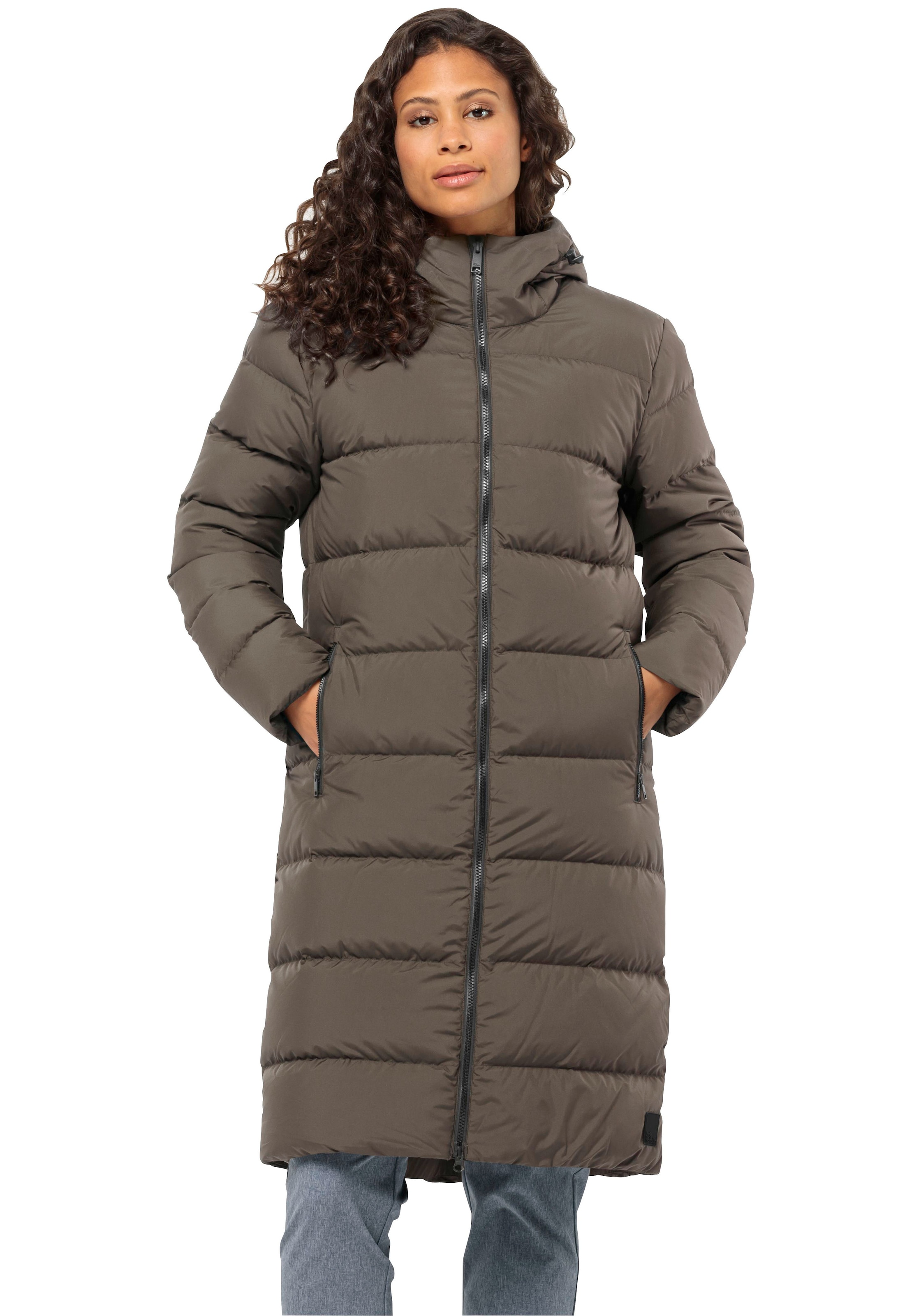 Jack Wolfskin Funktionsmantel »FROZEN PALACE COAT W«, mit Kapuze