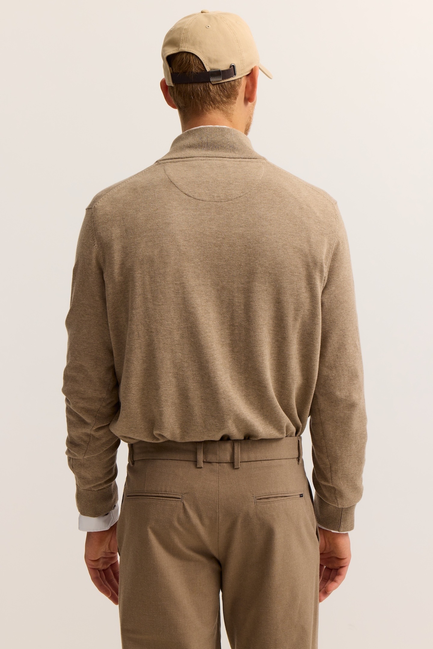 bugatti Troyer »Regular Fit« aus Baumwolle mit Reißverschluss