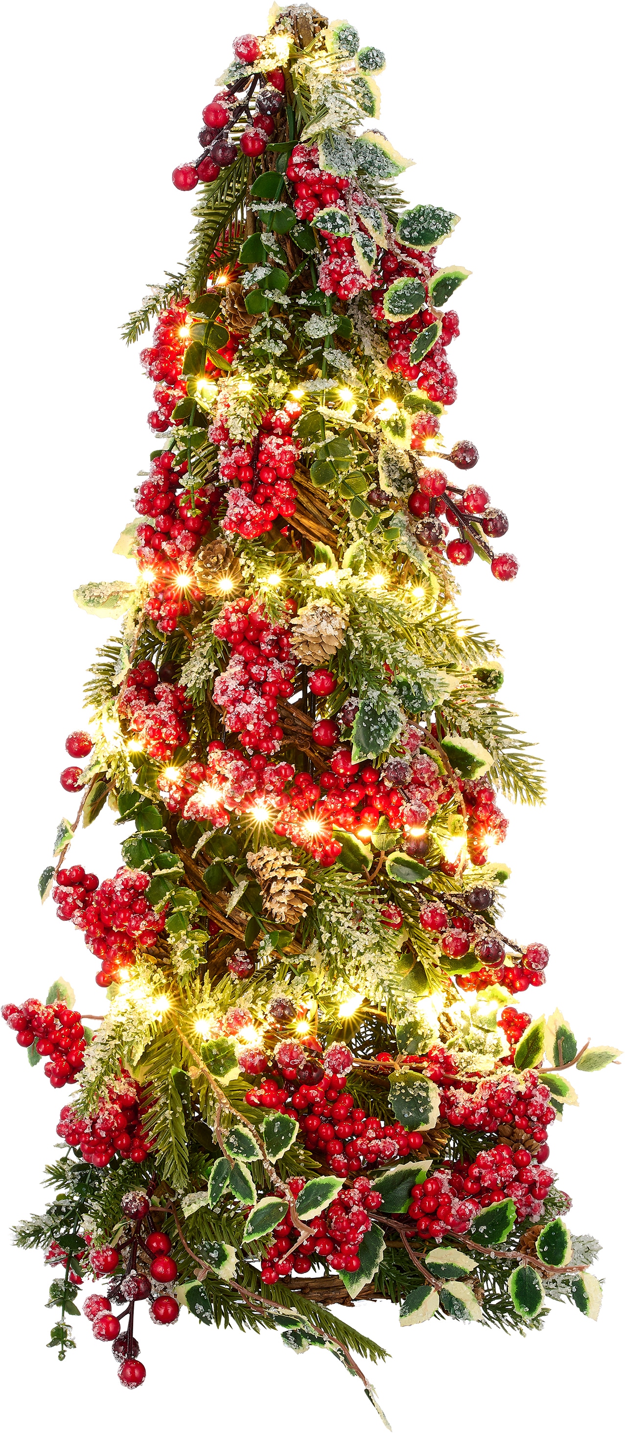 OTTO home Künstlicher Weihnachtsbaum »Weihnachtsbäumchen« mit LED-Beleuchtung