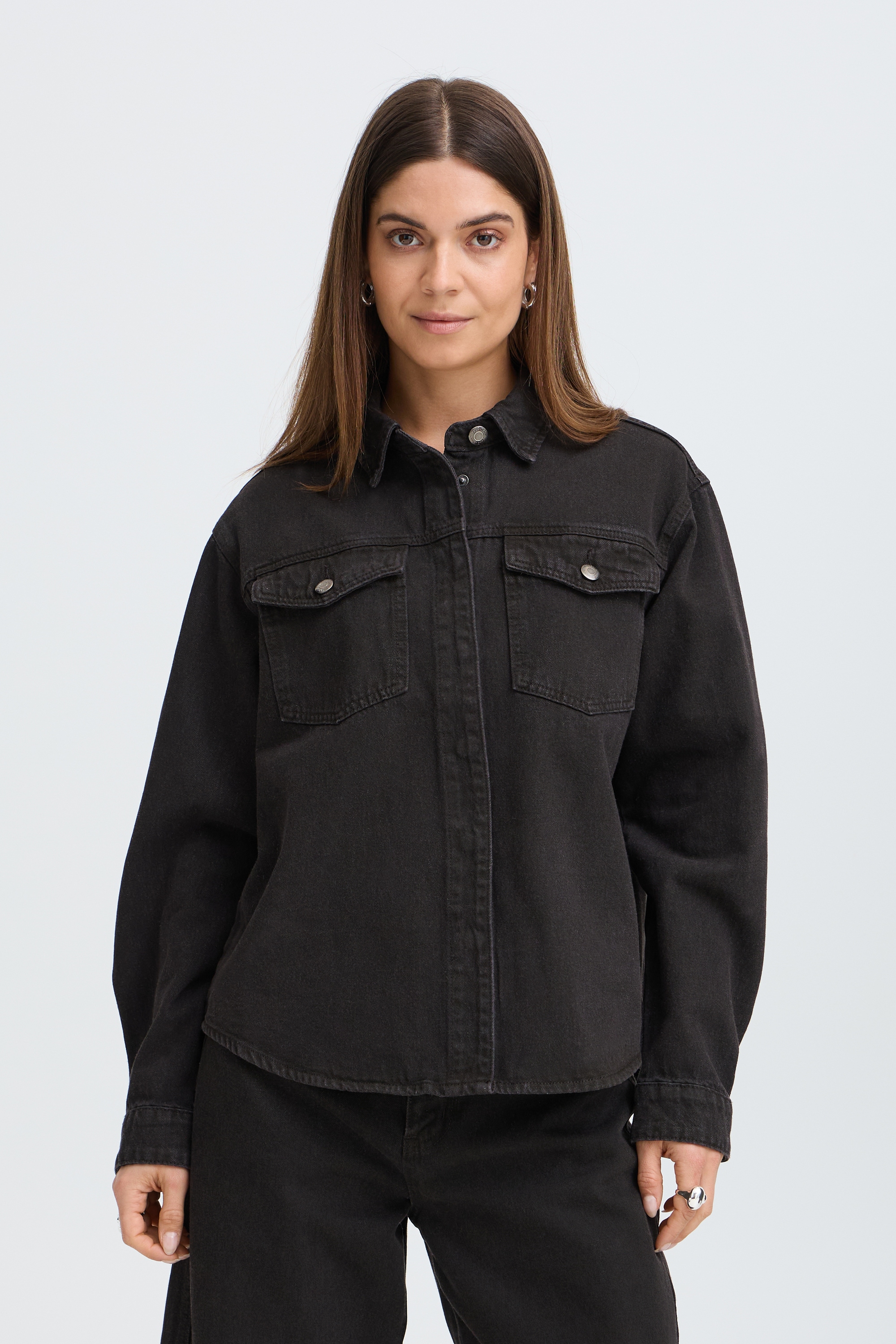 Pulz Jeans Langarmhemd »Damen Langarm PZDORIT«