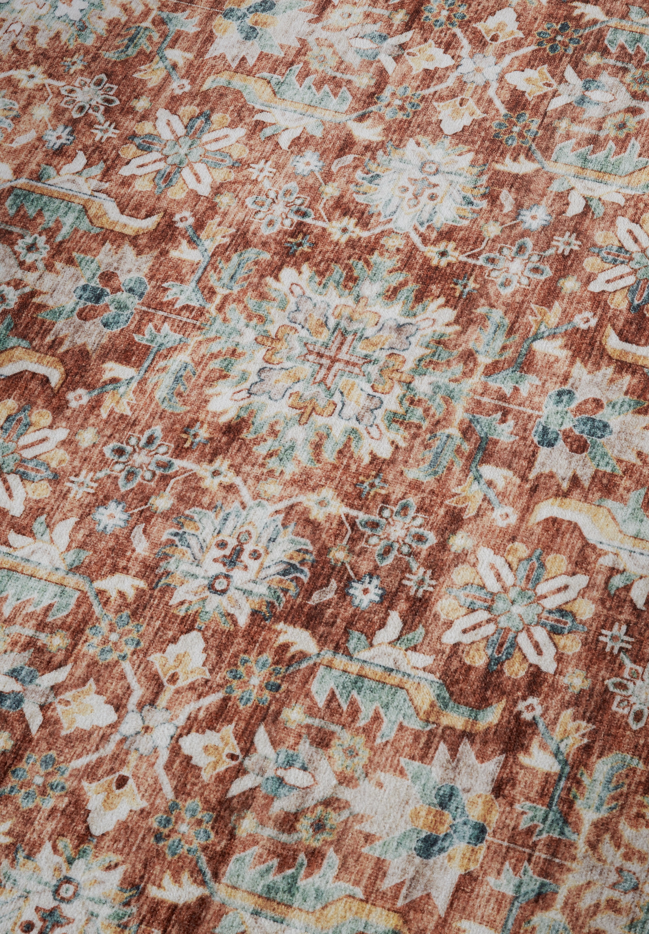 ELLE DECORATION Teppich »Saveh« rechteckig 5 mm Höhe Kurzflor, Anti Rutsch, Vintage, Klassisch, Wohnzimmer, Flur